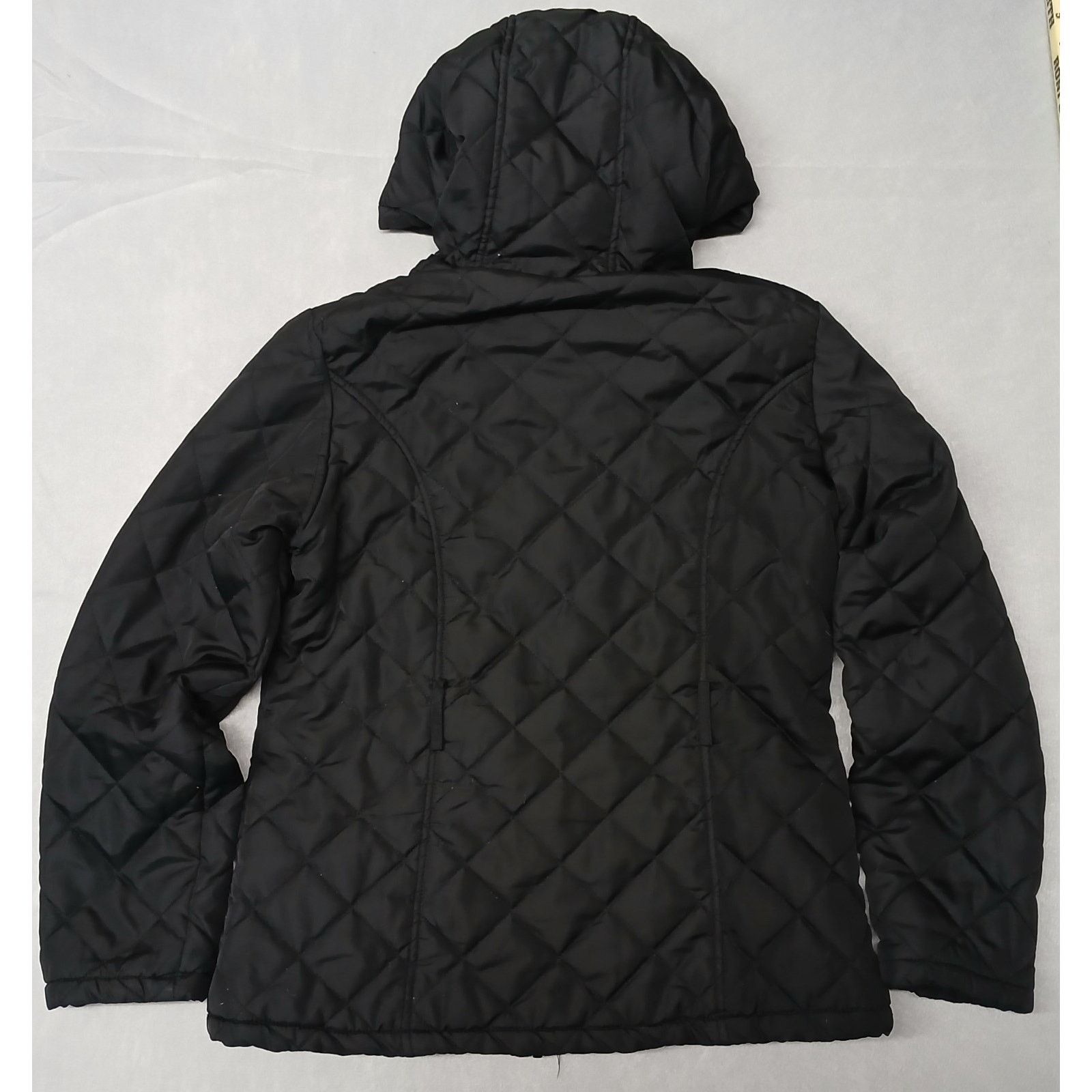 Other Me Jane Black (Medium) Zip Button Double Pocket Hoodie Coat Size M / US 6-8 / IT 42-44 - 5 Thumbnail