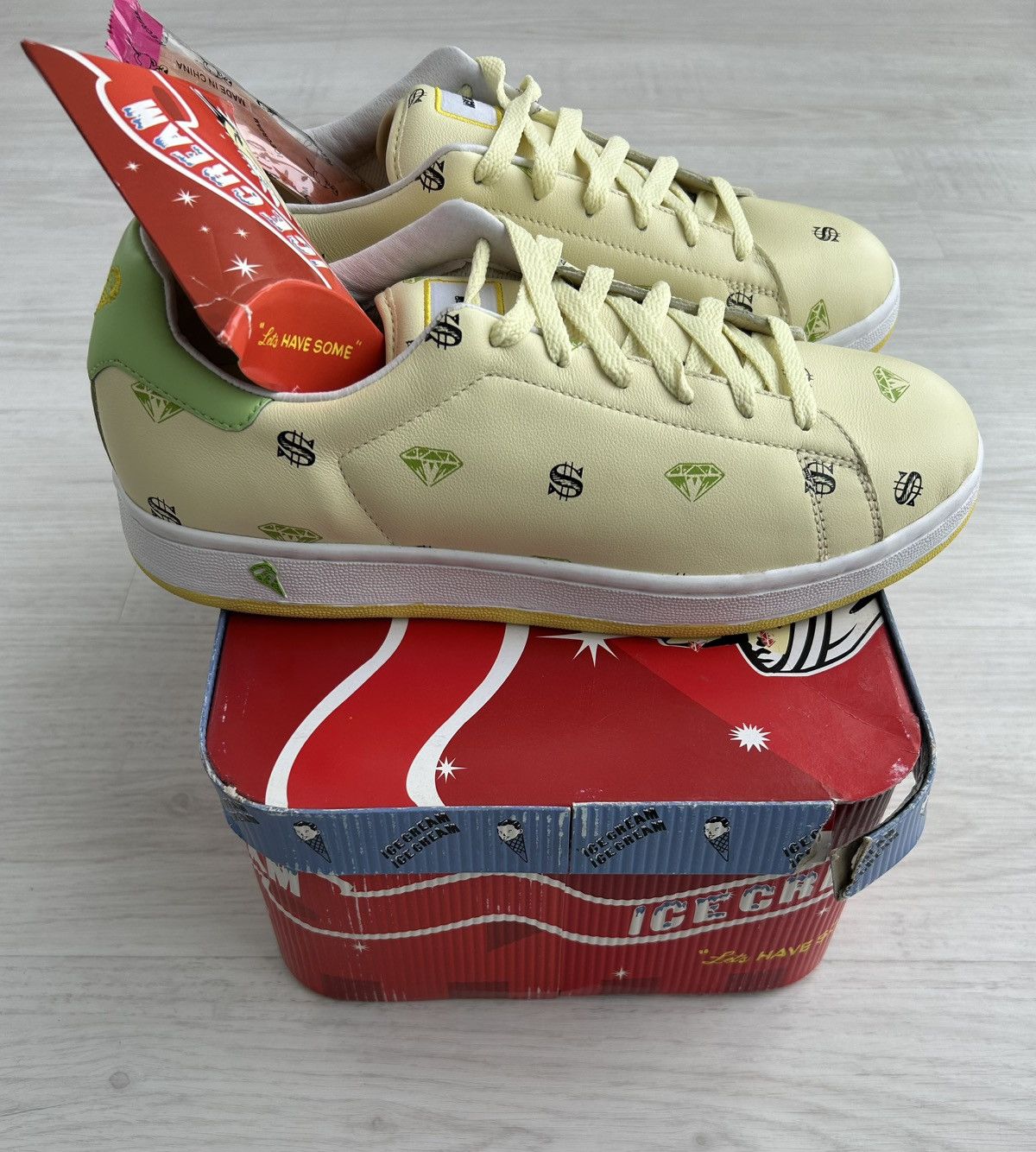 Icecream RARE OG REEBOK X BBC/ICE CREAM BOUTIQUE SNEAKER Size US 9 / EU 42 - 4 Thumbnail
