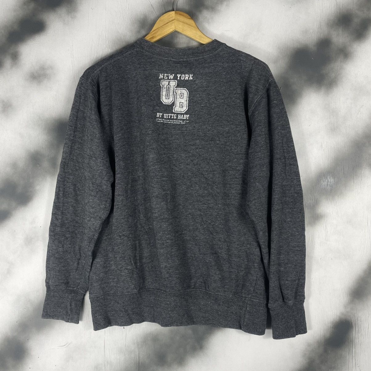 Japanese Brand By UITTG BABY BAPE NEW YORK SWEATSHIRT Size US L / EU 52-54 / 3 - 6 Thumbnail