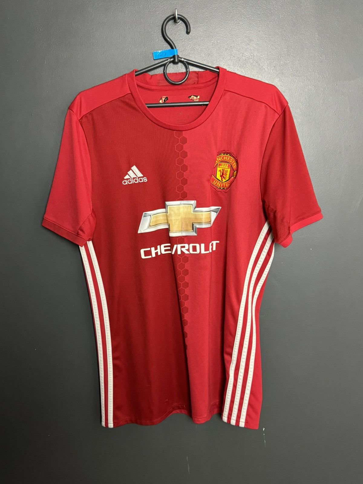 Adidas Manchester United 16/17 Home Football Jersey T-Shirt Size US M / EU 48-50 / 2 - 1 Thumbnail