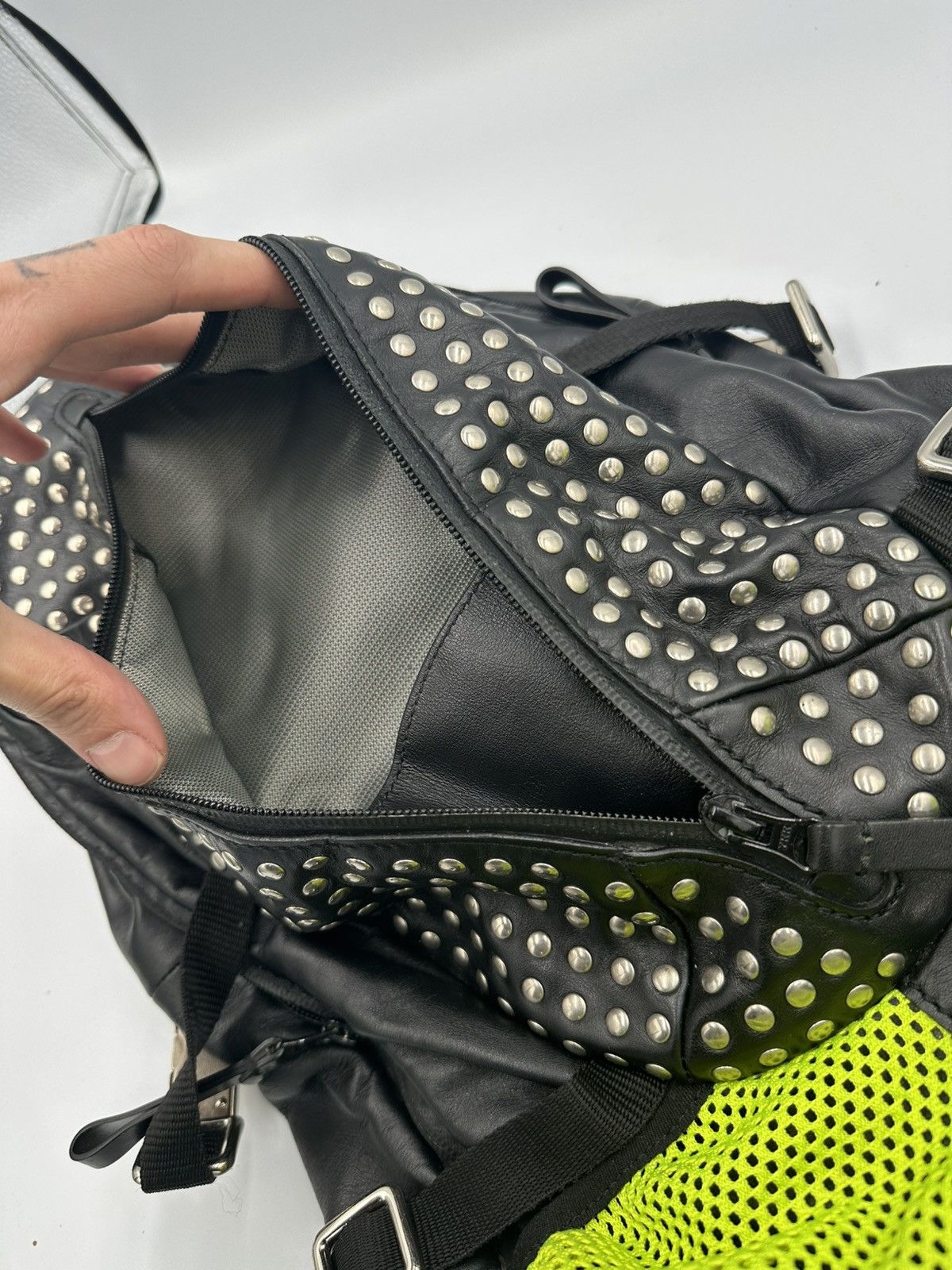 MCM MCM LEATHER STUDDED BACKPACK Size ONE SIZE - 16 Thumbnail