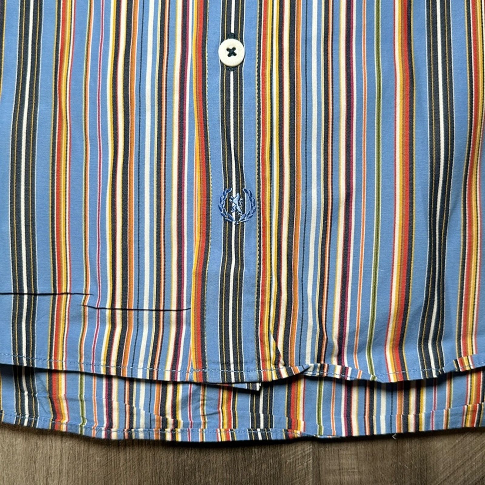 BUGATCHI Bugatchi Uomo Striped Long Sleeve Button Down - 2XL Size US XXL / EU 58 / 5 - 5 Thumbnail