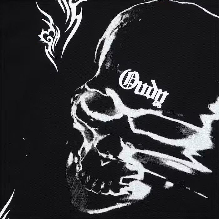 Japanese Brand SKULL Graphic Black T Shirt Size US M / EU 48-50 / 2 - 2 Thumbnail