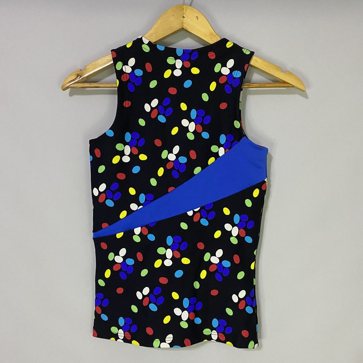 Versus Versace RARE ARCHIVE Versus Versace Dot Printed Tank Top Size S / US 4 / IT 40 - 3 Thumbnail