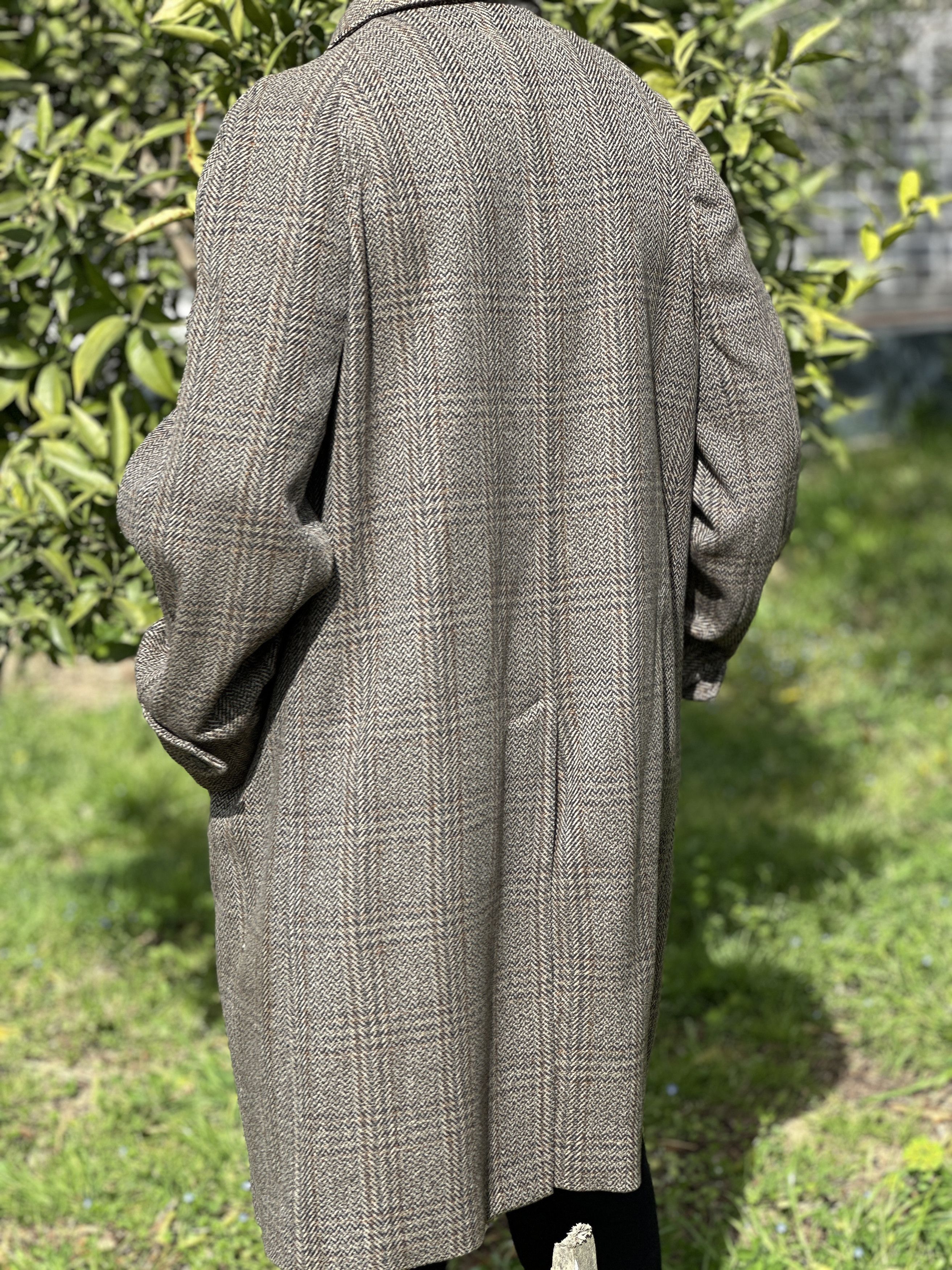 Burberry 1950 Hand Woven Irish Tweed Burberry Prorsum Trench 44 54 Size US L / EU 52-54 / 3 - 3 Thumbnail