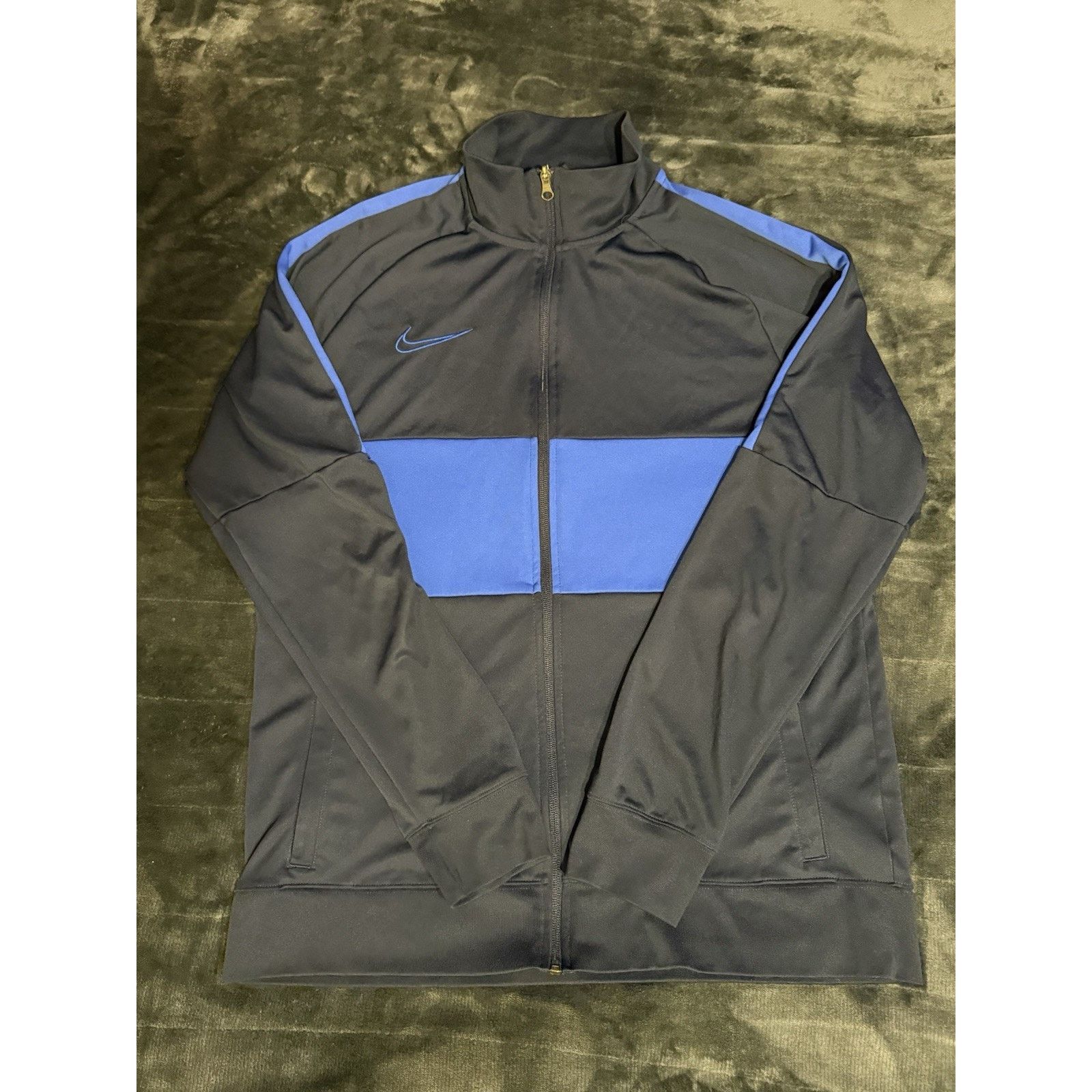 Nike Nike Men's S Blue Slim Dri Fit Academy Track Jacket Size US L / EU 52-54 / 3 - 2 Thumbnail