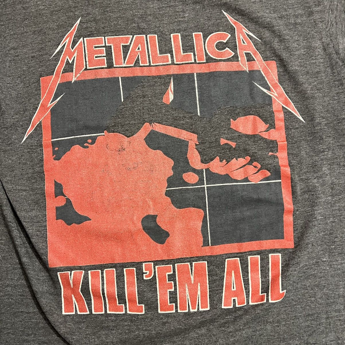Metallica × Vintage Metallica Metal Up Your Ass Kill Em All 1985 Single Stitch Size US S / EU 44-46 / 1 - 10 Thumbnail