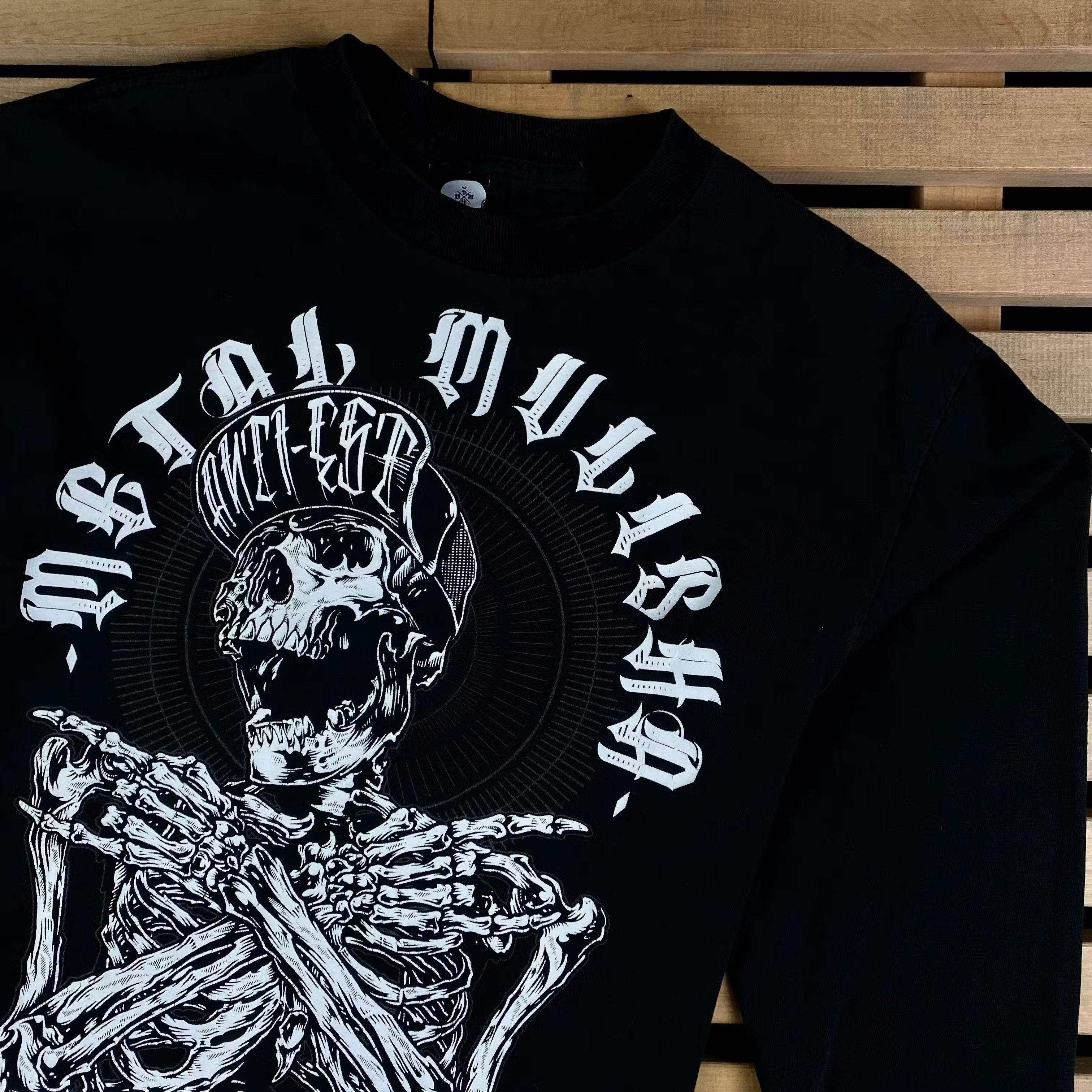 Band Tees × Metal Mulisha Vintage Long Sleeve Sweatshirt Metal Mulisha Rare Size M Size US M / EU 48-50 / 2 - 2 Thumbnail