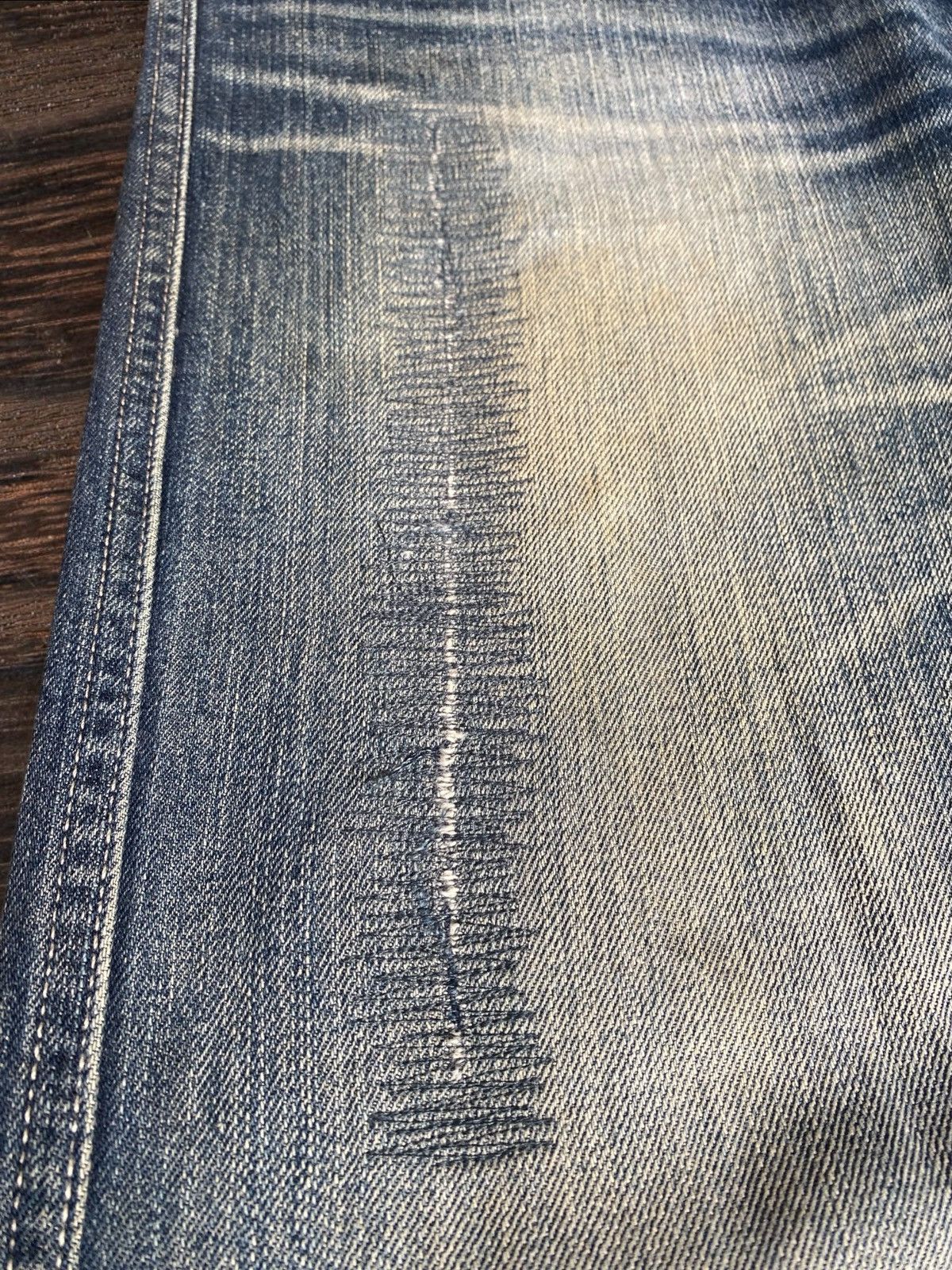 Takeo Kikuchi Takeo Kikuchi Jeans Y2K Style Distressed Straight Jeans Size US 31 - 11 Thumbnail