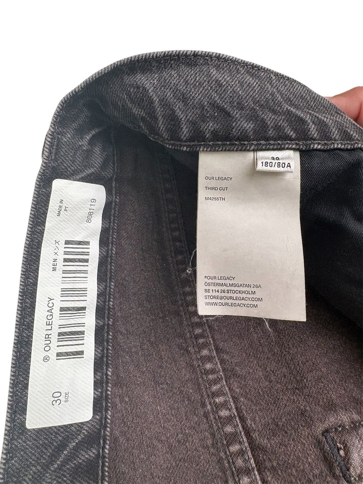 Our Legacy Our Legacy Third Cut Denim Highway Coffee Ripped Jeans Size US 30 / EU 46 - 9 Thumbnail