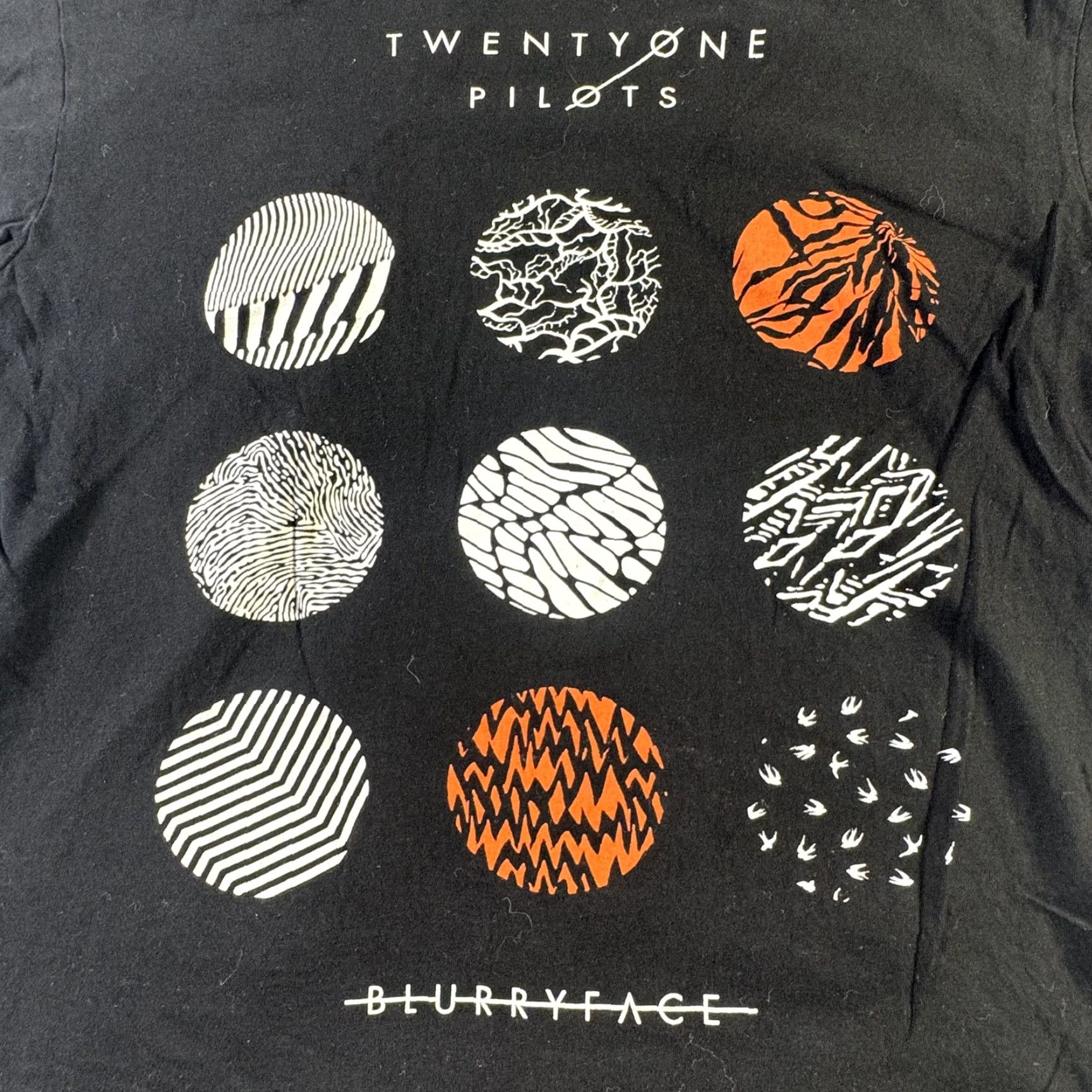 Vintage VINTAGE Twenty One Pilots Blurryface Shirt Men Large Black Band Tee Rock Tour Graphic Cotton Size US L / EU 52-54 / 3 - 2 Thumbnail