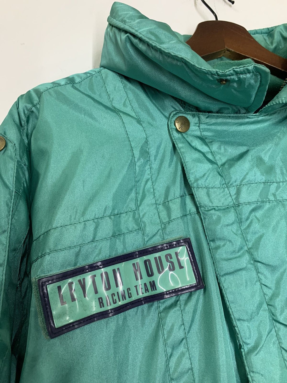 Sports Specialties Vintage LEYTON HOUSE RACING Team Bomber Jacket Size US L / EU 52-54 / 3 - 3 Thumbnail