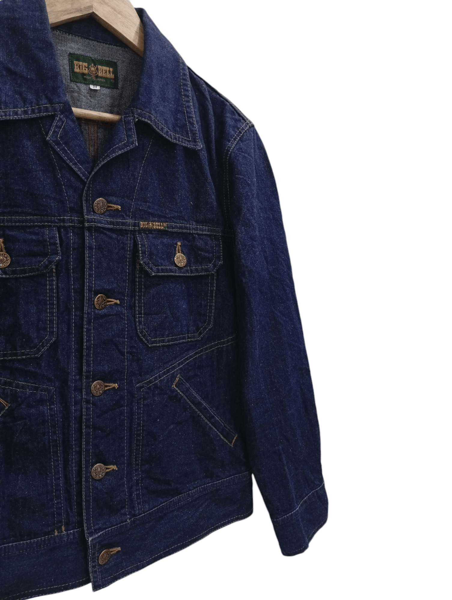 Japanese Brand × Vintage 🔥🔥Vintage Big Bell Denim Trucker Jacket Size US M / EU 48-50 / 2 - 15 Thumbnail