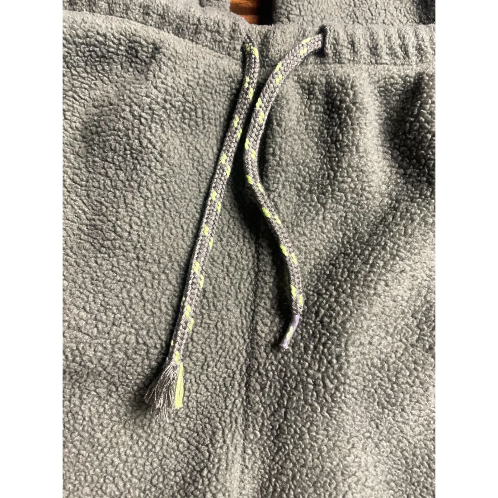 Vintage Derek Heart Pants Womens Small Green Fleece Joggers Sweatpants Lounge Regular Inseam 28 in Straight 26 in Size 26" / US 2 / IT 38 - 3 Thumbnail