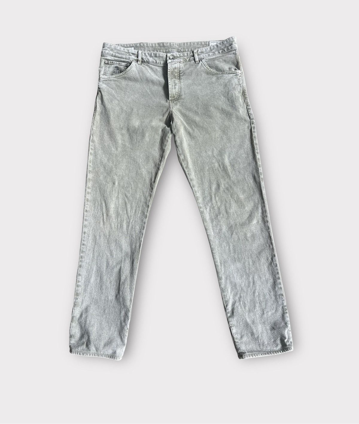 Brunello Cucinelli Brunello Cucinelli Lightweight Denim Pants Size US 34 / EU 50 - 1 Thumbnail