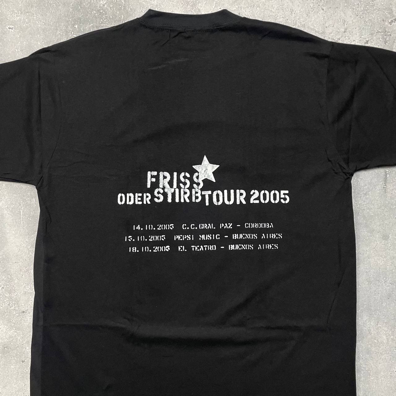 Band Tees × Vintage Vintage 2005 Die Toten Hosen Friss Oder Stirb Tour T Shirt Size US L / EU 52-54 / 3 - 13 Thumbnail