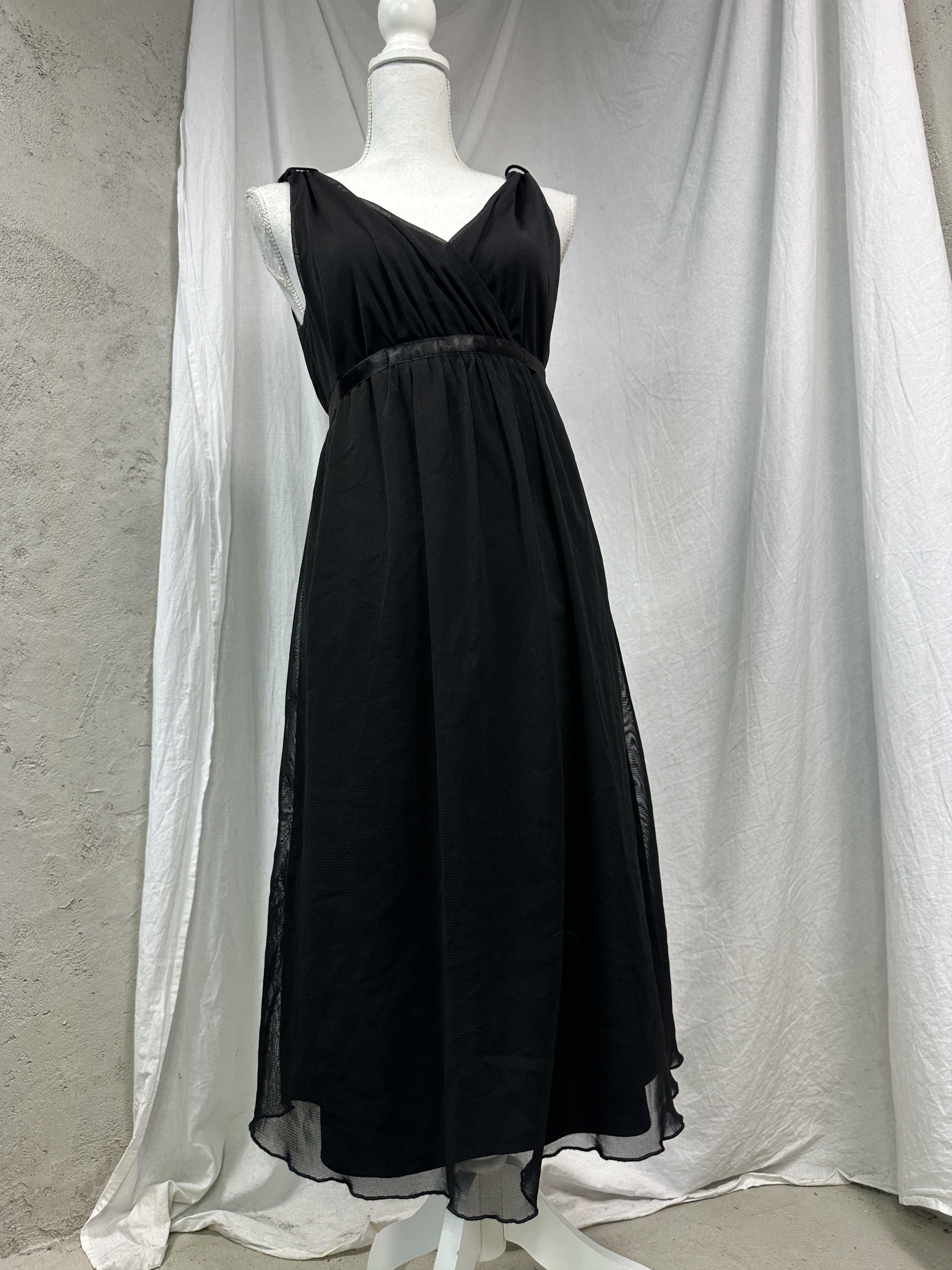 Vintage Vintage Avant Garde Opium Elegant Maxi Dress 00s Size S / US 4 / IT 40 - 1 Thumbnail