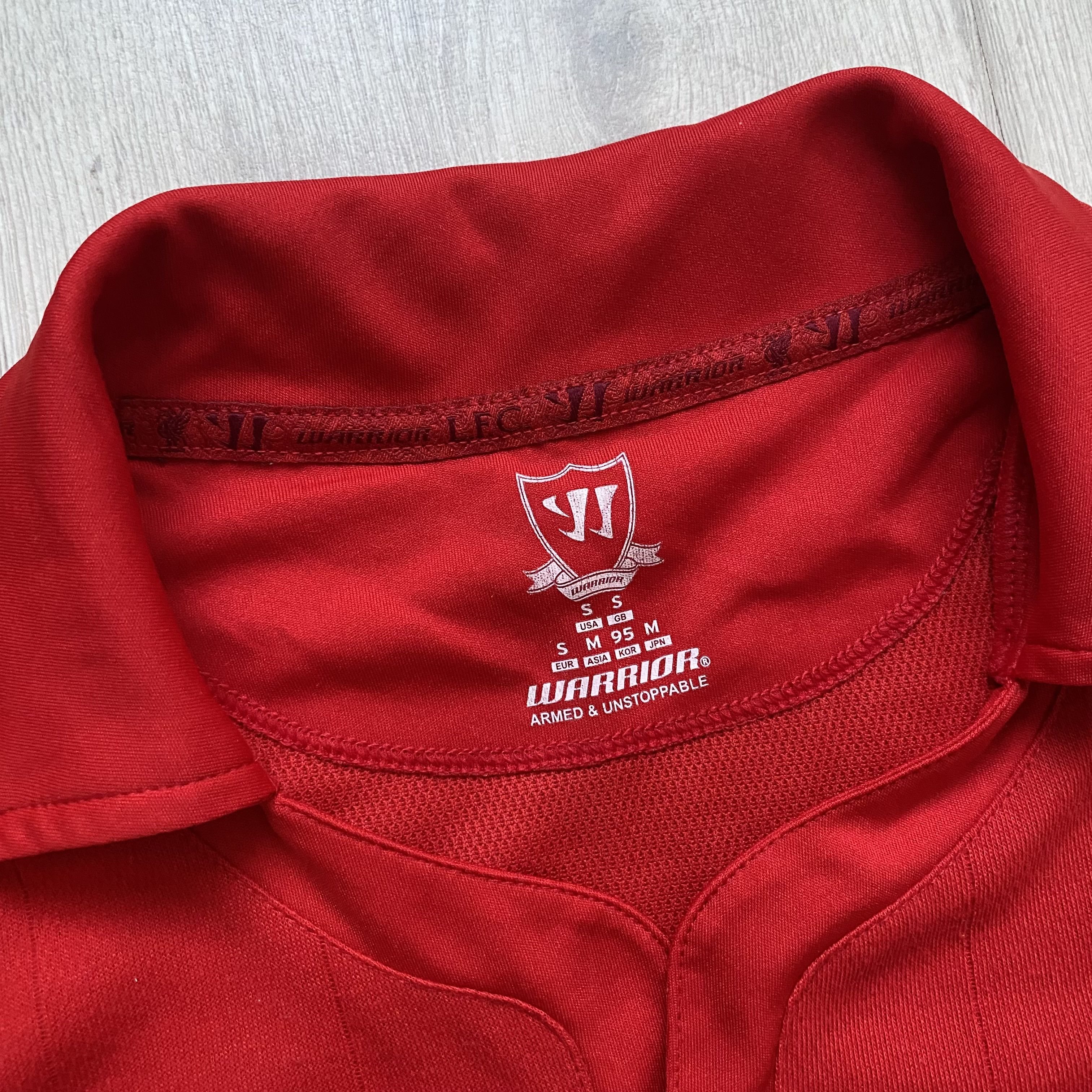 Nike ⚽️ Vintage Liverpool FC warrior football Jersey Blockore Size US S / EU 44-46 / 1 - 5 Thumbnail