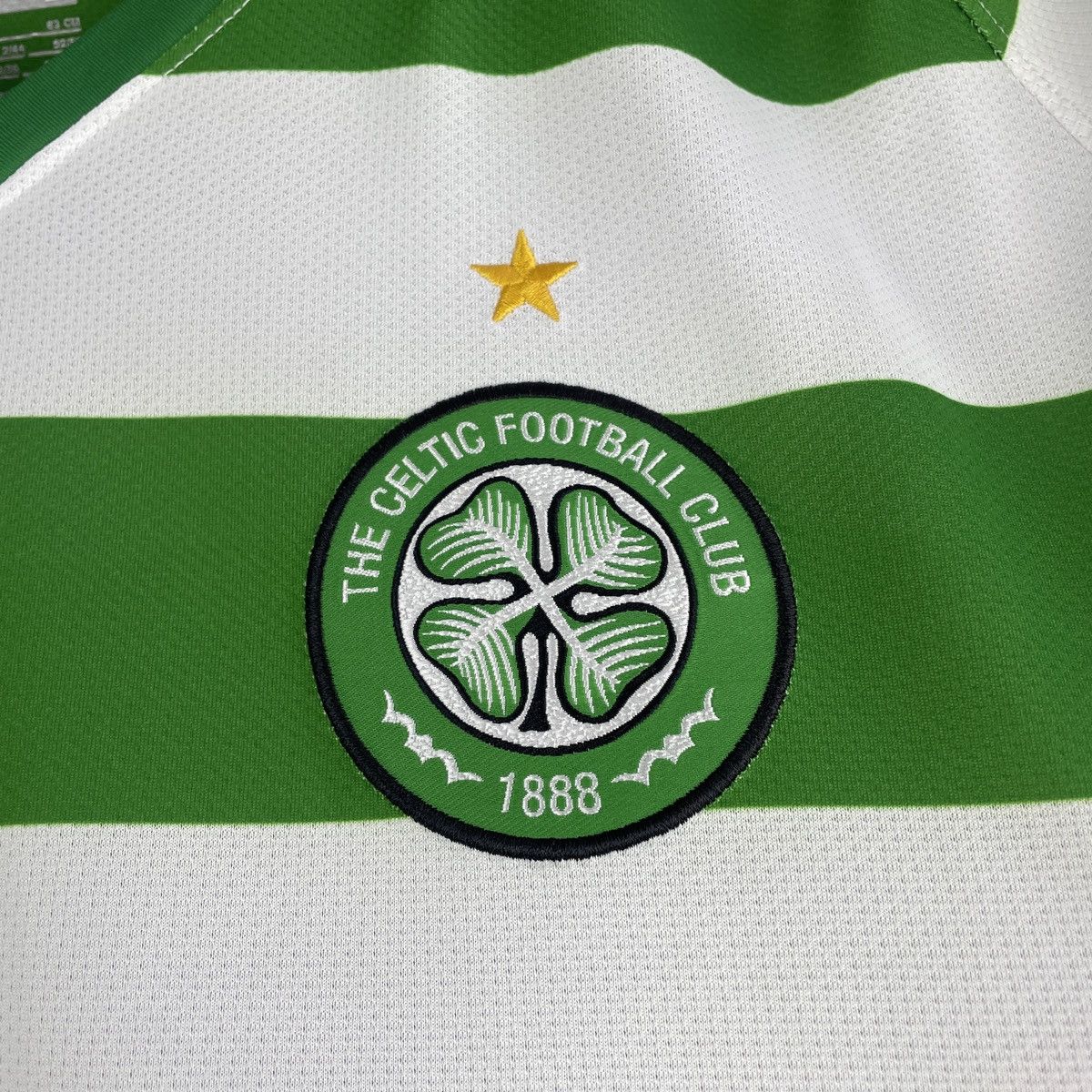 Nike Celtic Authentic Nike Home Long Sleeve Jersey Men 2008/2010 Size US L / EU 52-54 / 3 - 3 Thumbnail