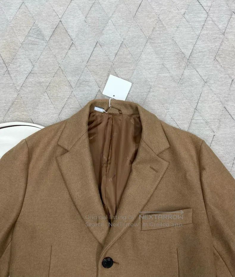 Hermes Hermes Autumn-Winter Camel Hair Coat Size US L / EU 52-54 / 3 - 2 Thumbnail