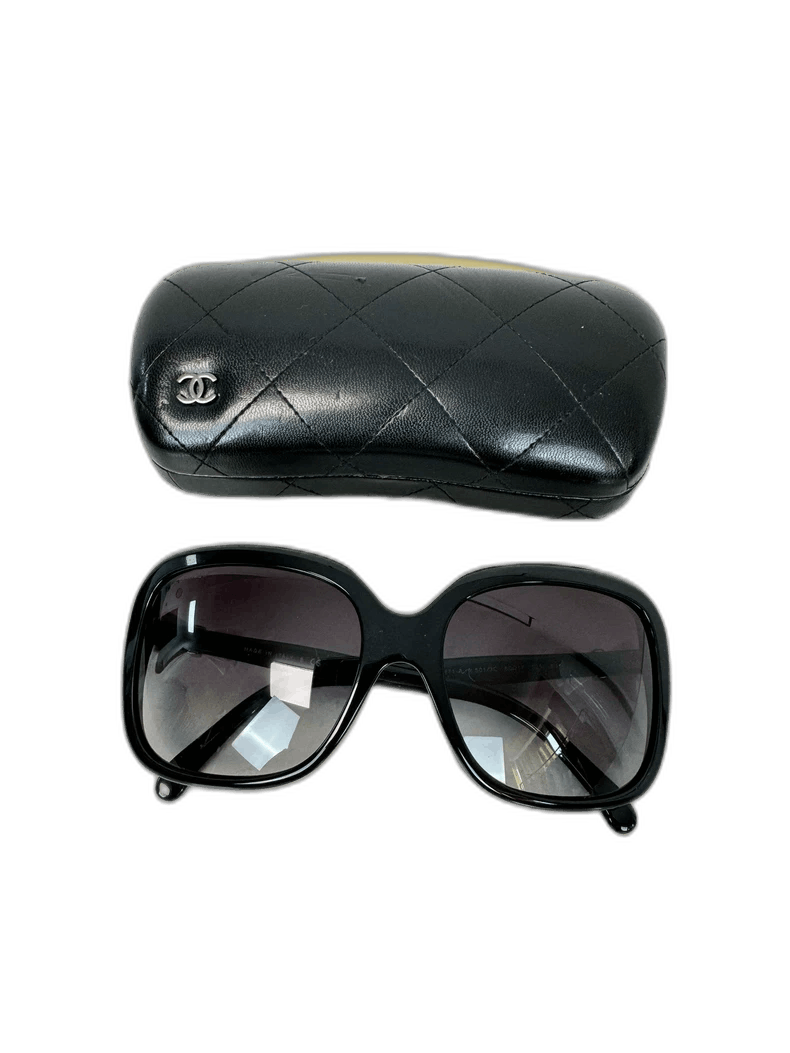 Chanel Chanel Bow Sunglasses with Case Size ONE SIZE - 1 Thumbnail