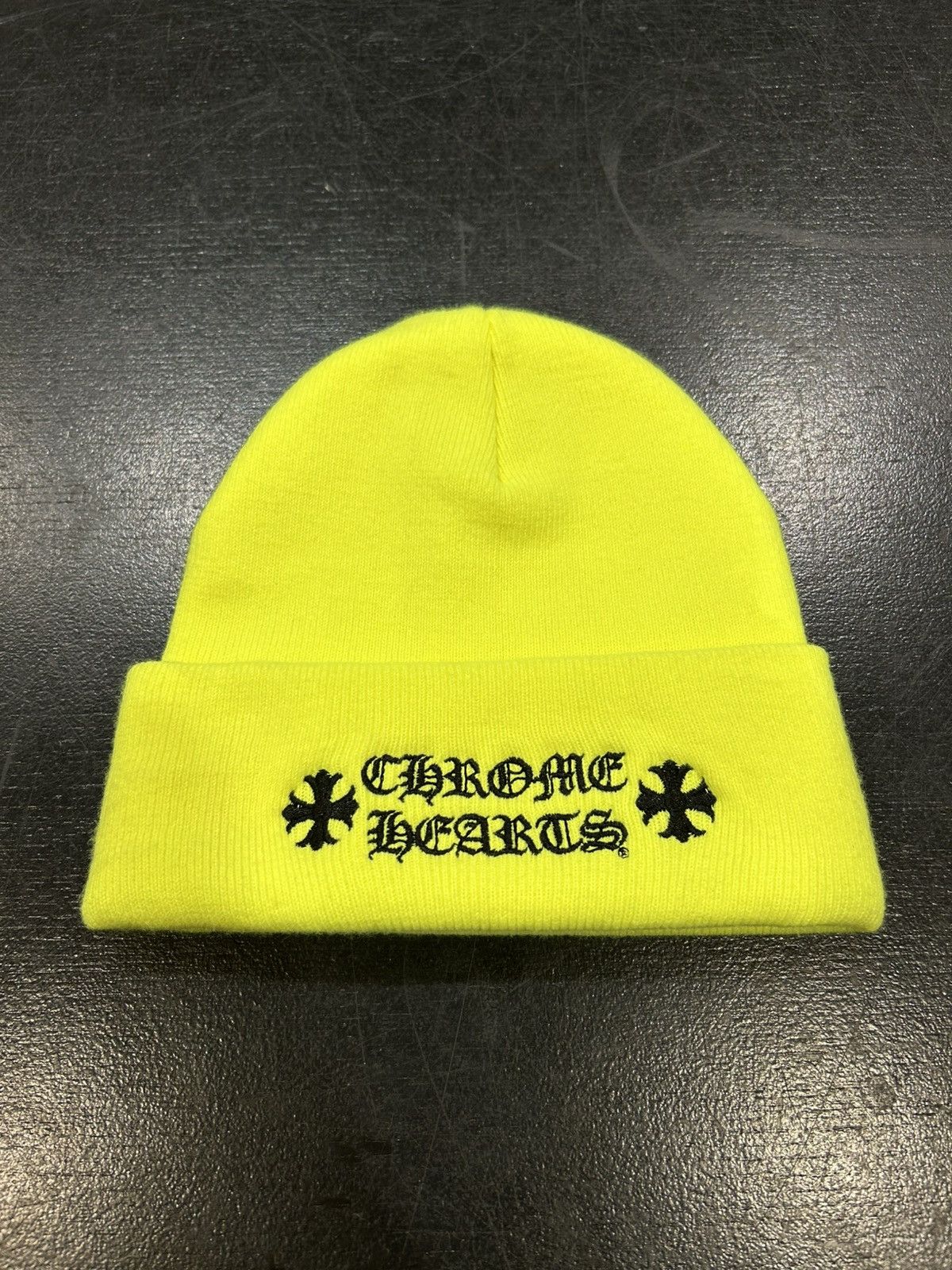 Chrome Hearts Knit Beanie - Neon