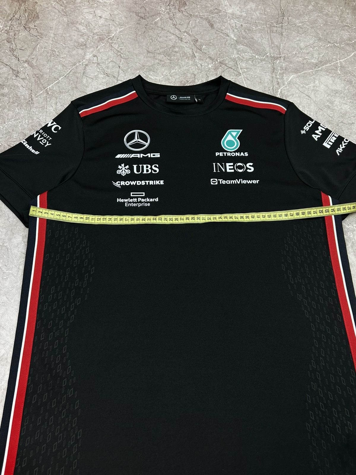Mercedes-Benz Vintage Tommy Hilfiger Mercedes Benz Petronas T-Shirt Y2K Size US M / EU 48-50 / 2 - 6 Thumbnail