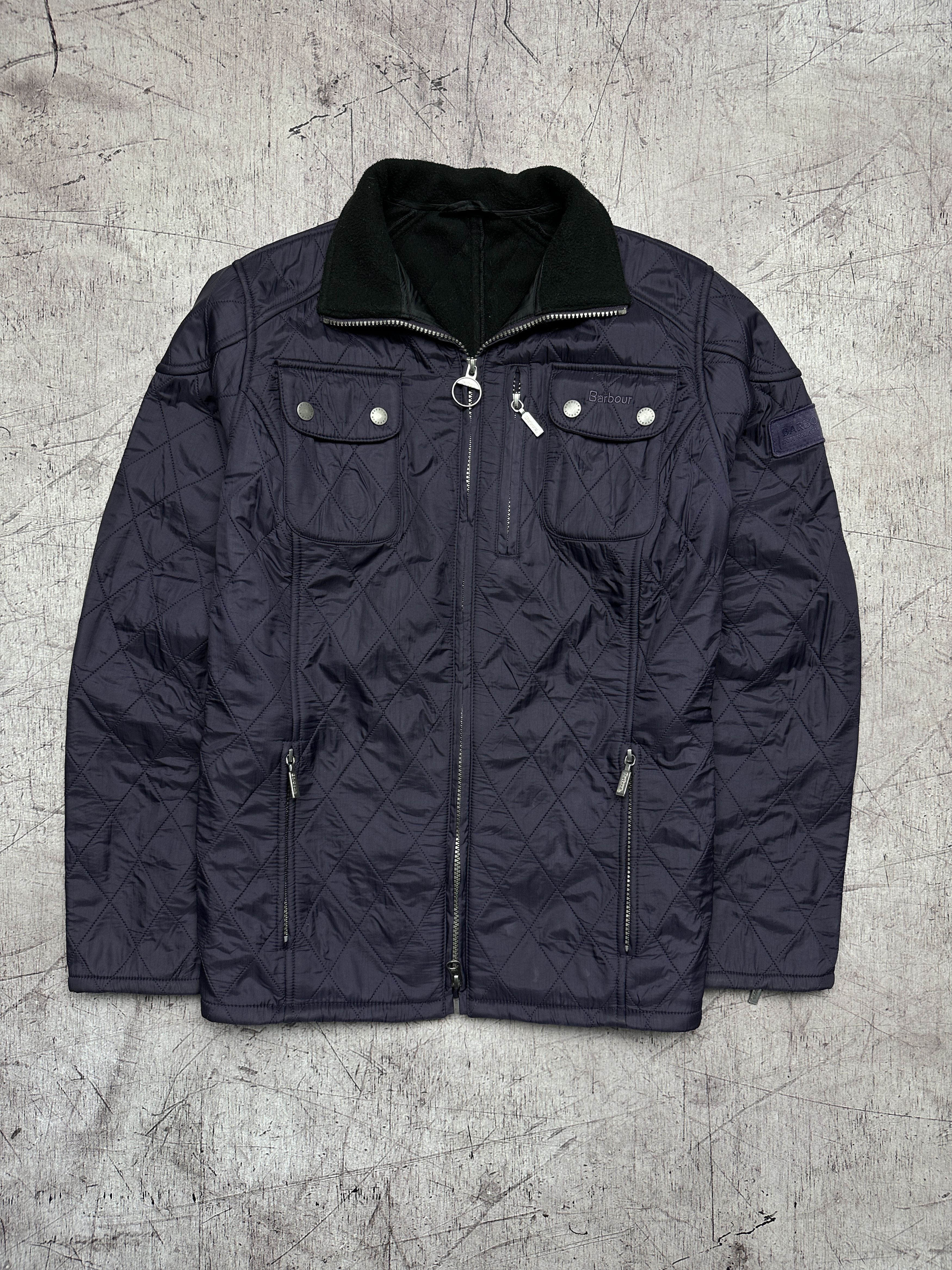 Barbour Barbour International Vintage Womens Trials Quilted Jacket Size L / US 10 / IT 46 - 1 Thumbnail
