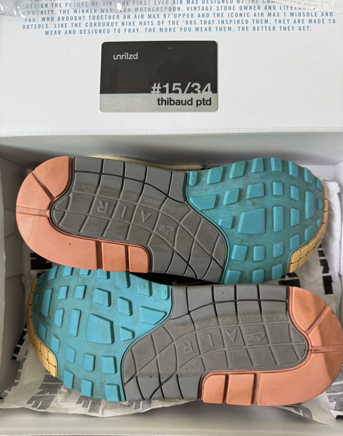 Nike Nike Air Max 1/97 Sean Wotherspoon Size US 8 / EU 41 - 8 Thumbnail