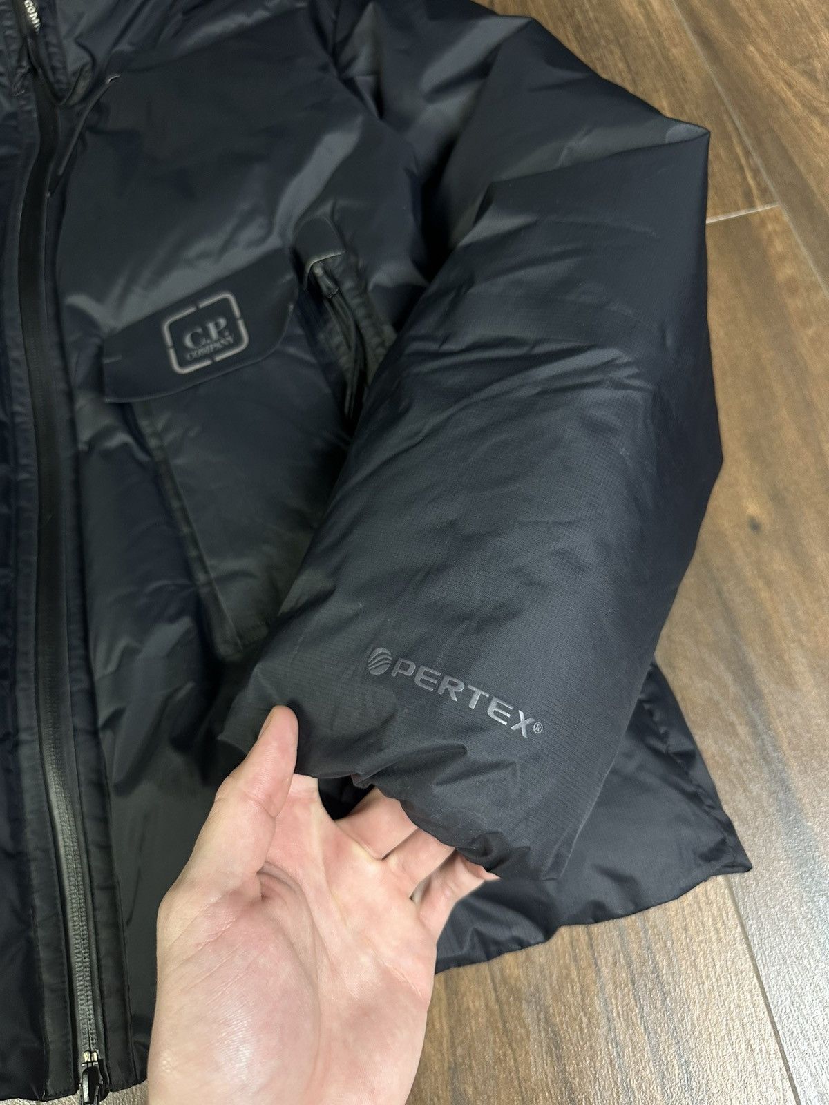 C.P. Company C.P. Company Pertex Quantum Down Jacket Black puffer Size US M / EU 48-50 / 2 - 4 Thumbnail