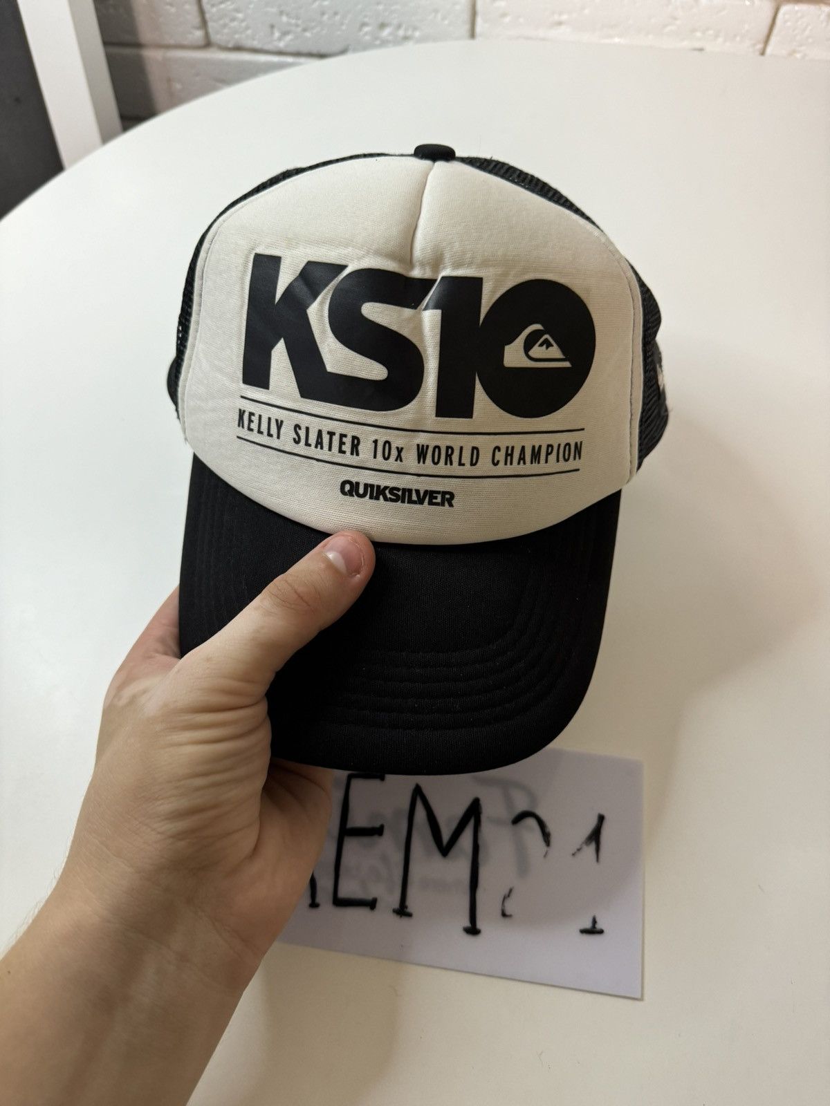 Quiksilver Kelly Slater KS10 Quiksilver vintage cap hat Size ONE SIZE - 2 Thumbnail