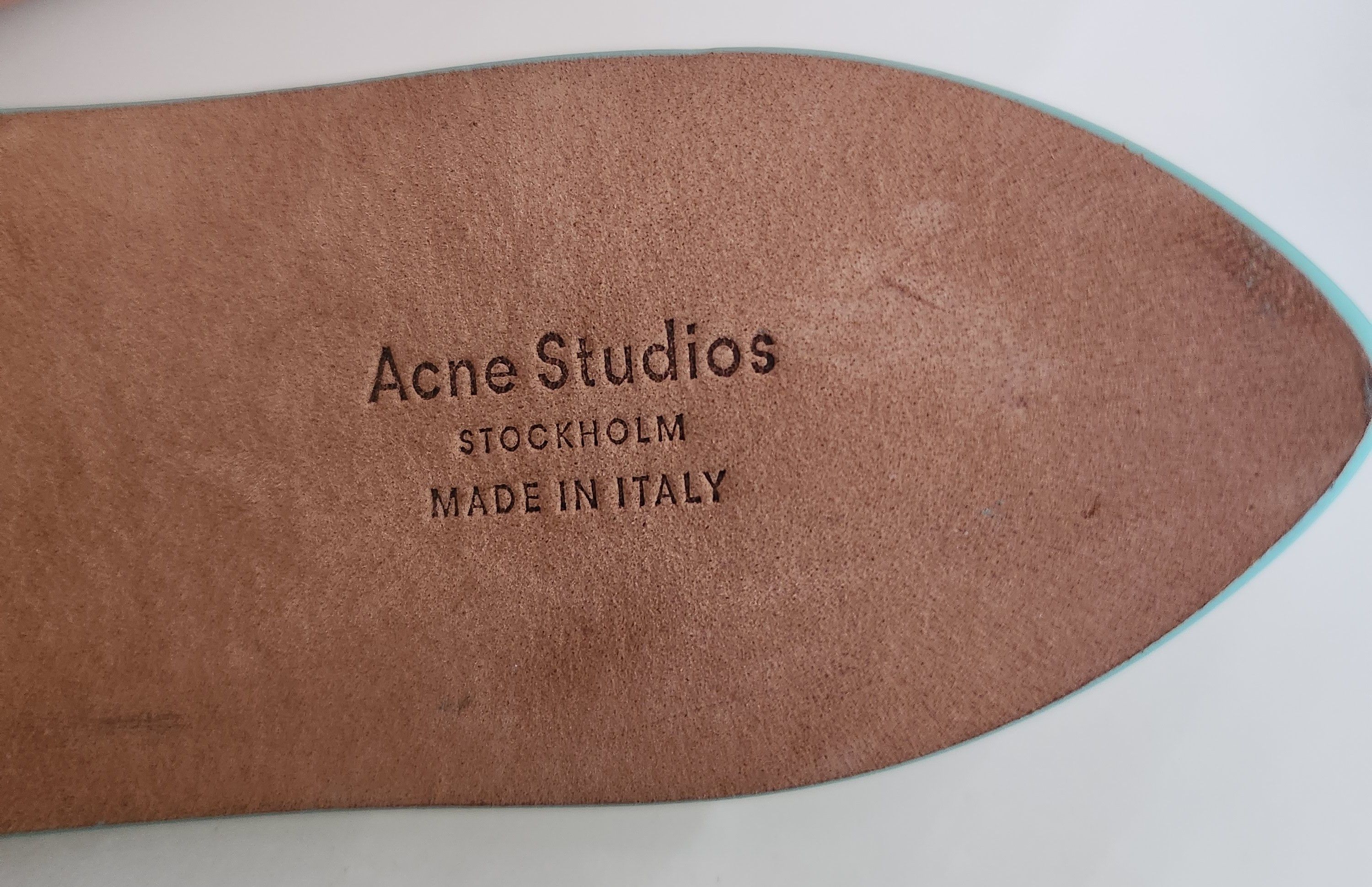 Acne Studios Leather Poyna Belt Size ONE SIZE - 2 Thumbnail