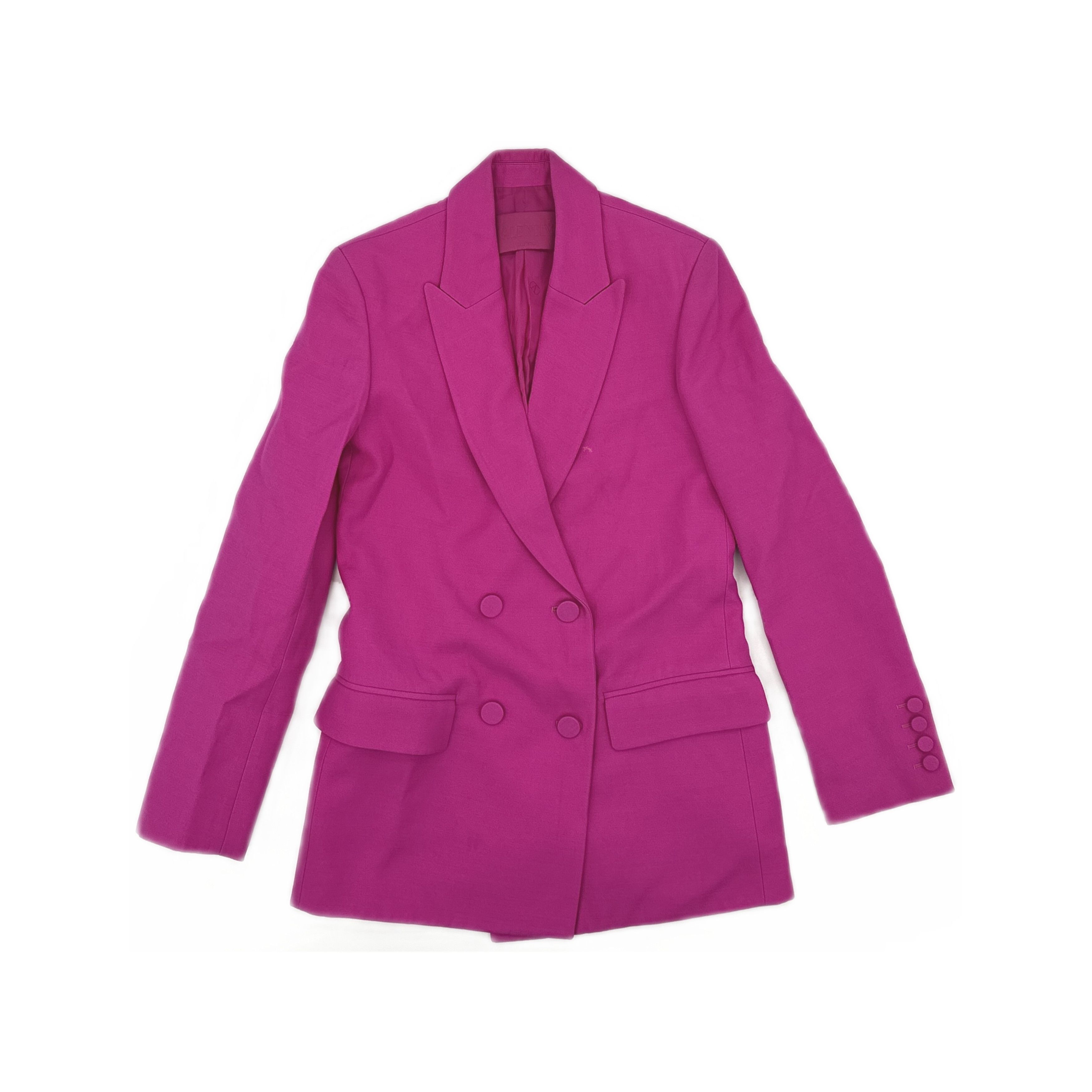 Valentino Valentino Pink Double Breasted Blazer Size 36 Size XS / US 0-2 / IT 36-38 - 1 Thumbnail