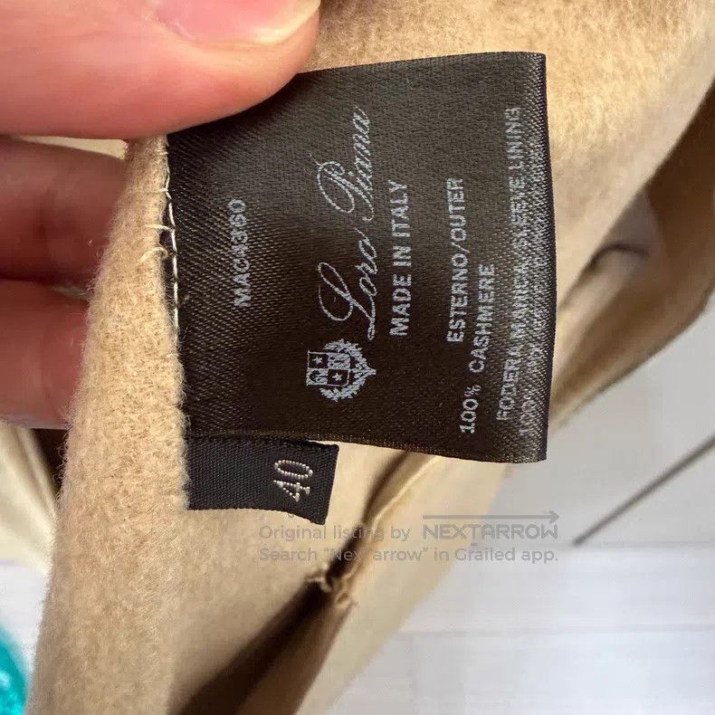 Loro Piana Loro Piana Coat with one missing button on the cuff Size XS / US 0-2 / IT 36-38 - 5 Thumbnail