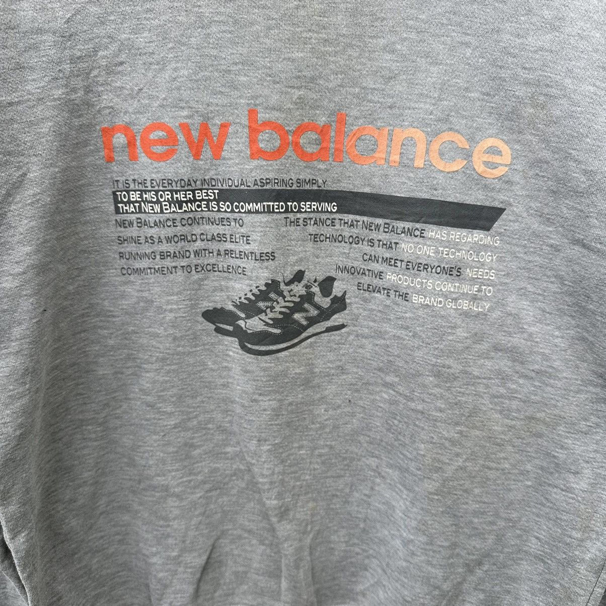 New Balance New balance shoes logo sweatshirt Size US M / EU 48-50 / 2 - 2 Thumbnail