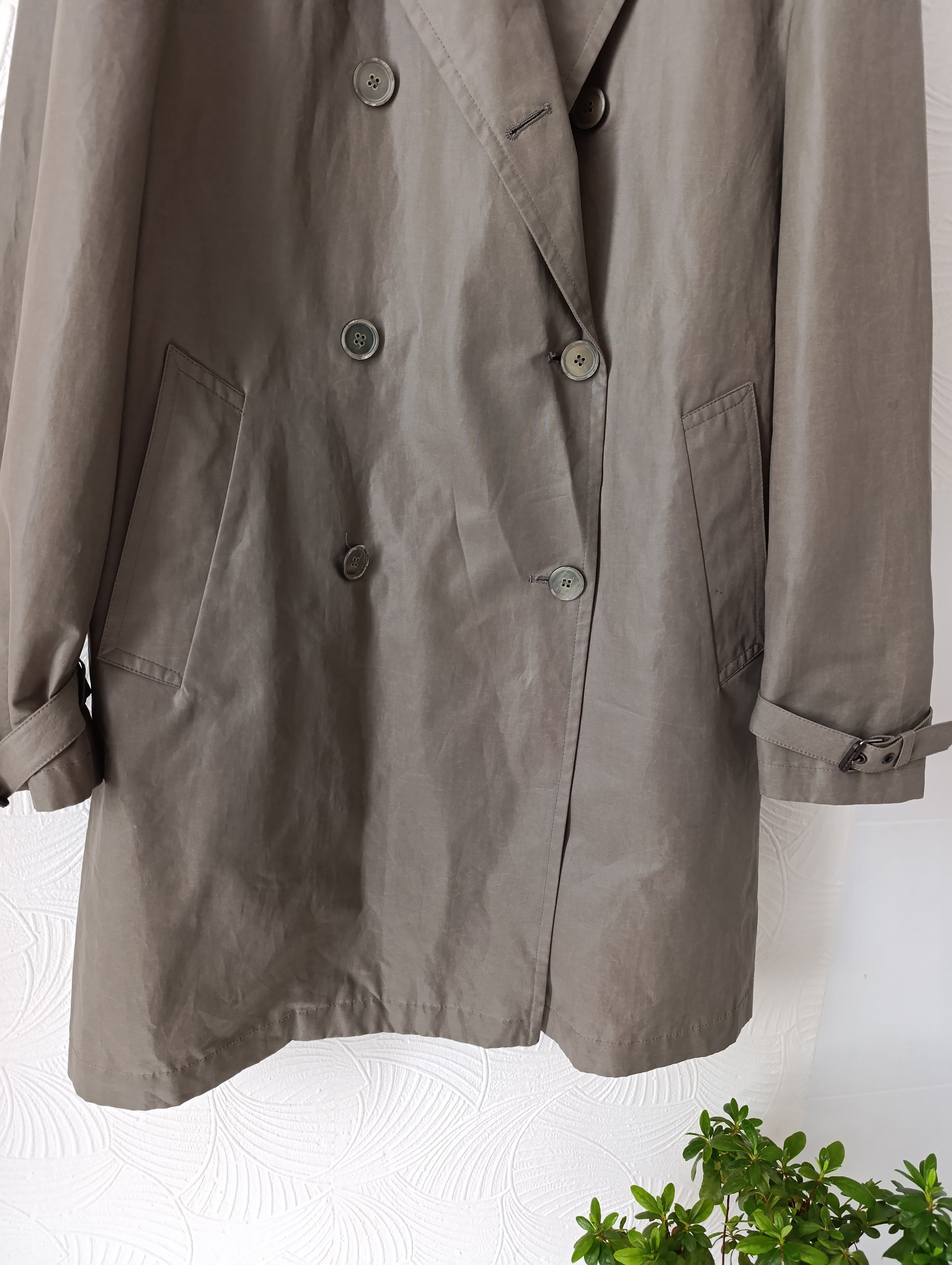 John Varvatos JOHN VARVATOS USA MEN'S TAUPE TRENCH COAT Size US M / EU 48-50 / 2 - 4 Thumbnail