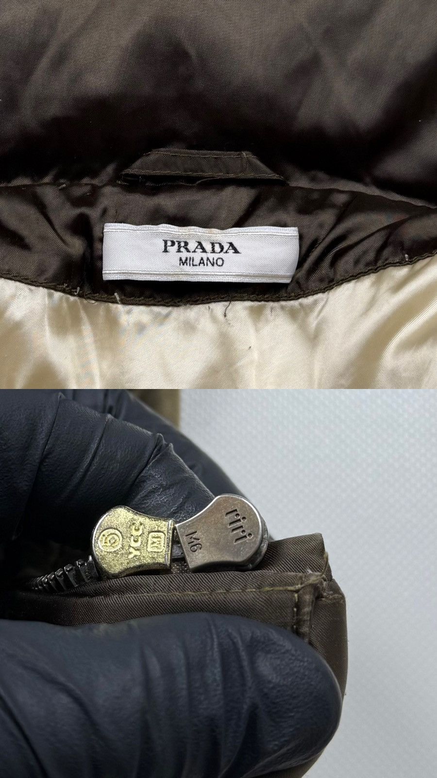 Prada Prada Women’s Dowm Puffer Jacket Size 42 Size M / US 6-8 / IT 42-44 - 16 Thumbnail