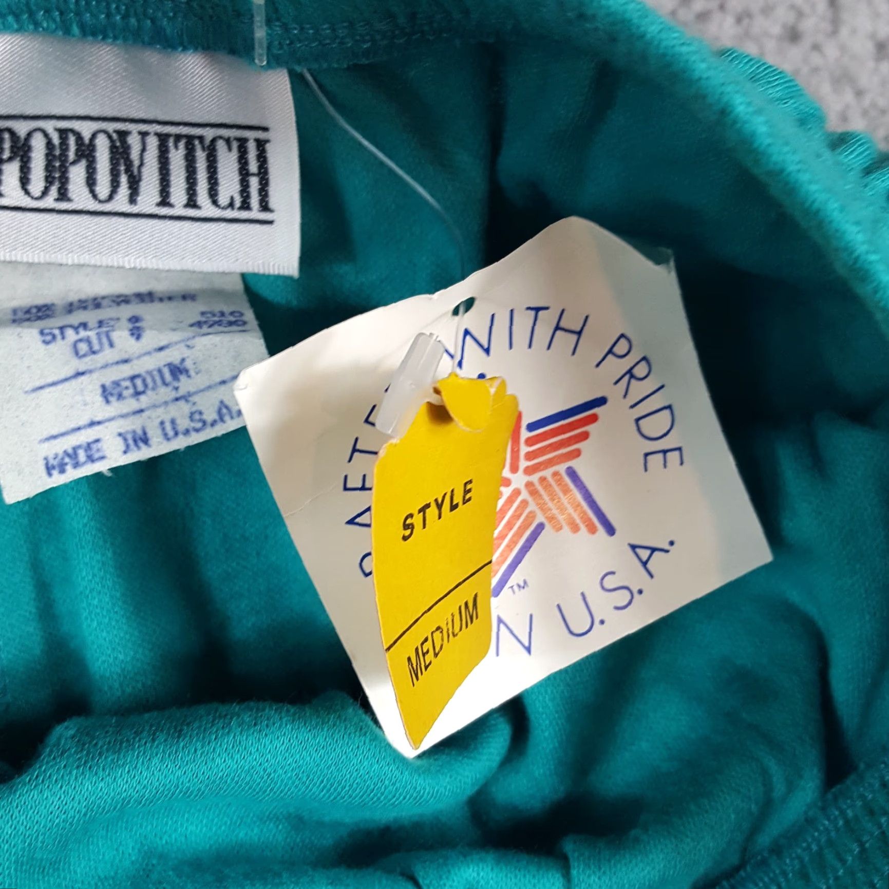 Vintage VINTAGE Vintage 80s Stretch Sweatpants Women's Size Medium Tapered Joggers Sweats Pants Blue Peter Popovitch Regular Men? No, Women. Size 32" / US 10 / IT 46 - 8 Thumbnail