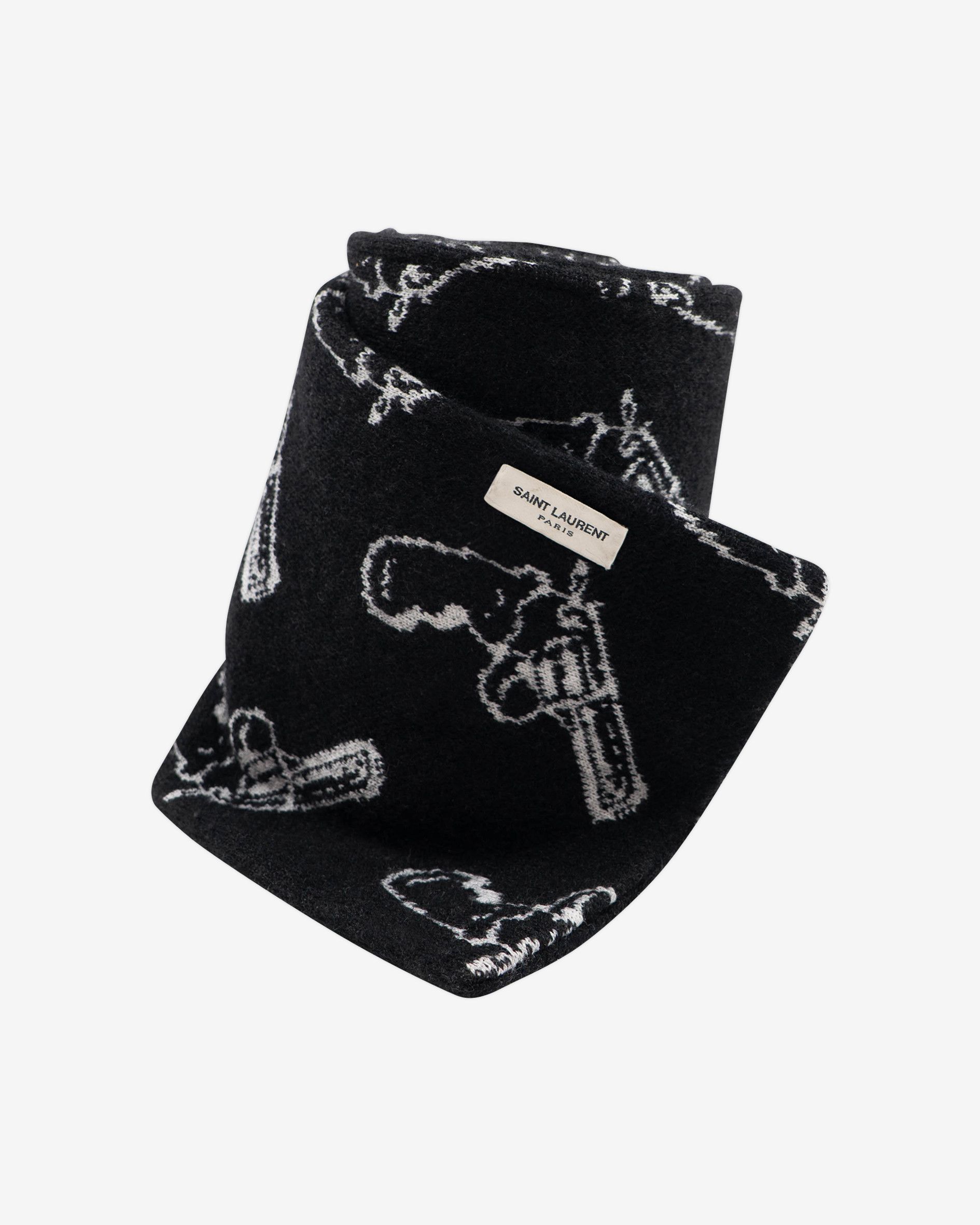 Saint Laurent Paris Oversized Gun Wool Scarf (FW14) Regular price Size ONE SIZE - 2 Thumbnail