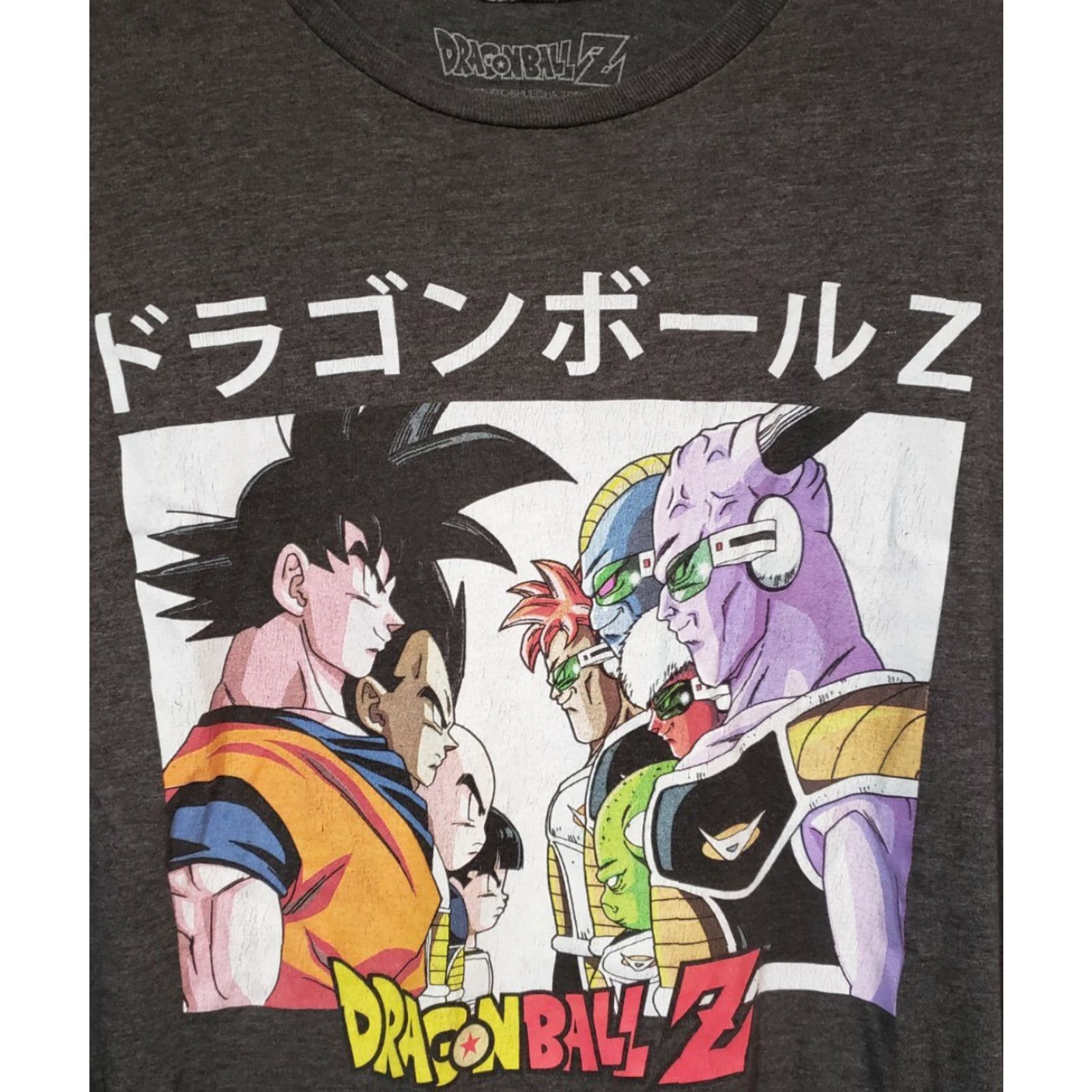Vintage Dragon Ball Z T-Shirt Men L Dark Gray Graphic Crew Neck Short Sleeve Size US L / EU 52-54 / 3 - 2 Thumbnail