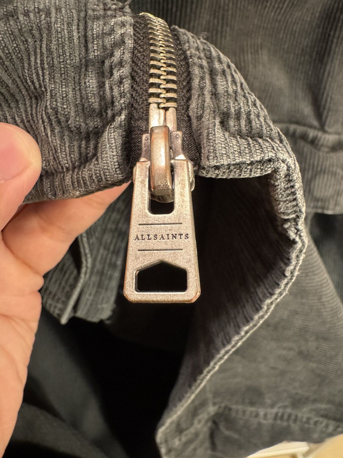 Allsaints Clifton Organic Cotton Corduroy Jacket M Size US M / EU 48-50 / 2 - 4 Thumbnail