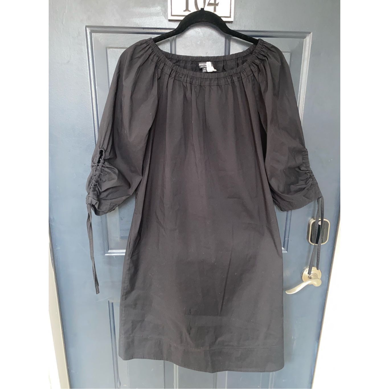 Lafayette 148 New York *Keene A-Line Black Dress, Women's Si