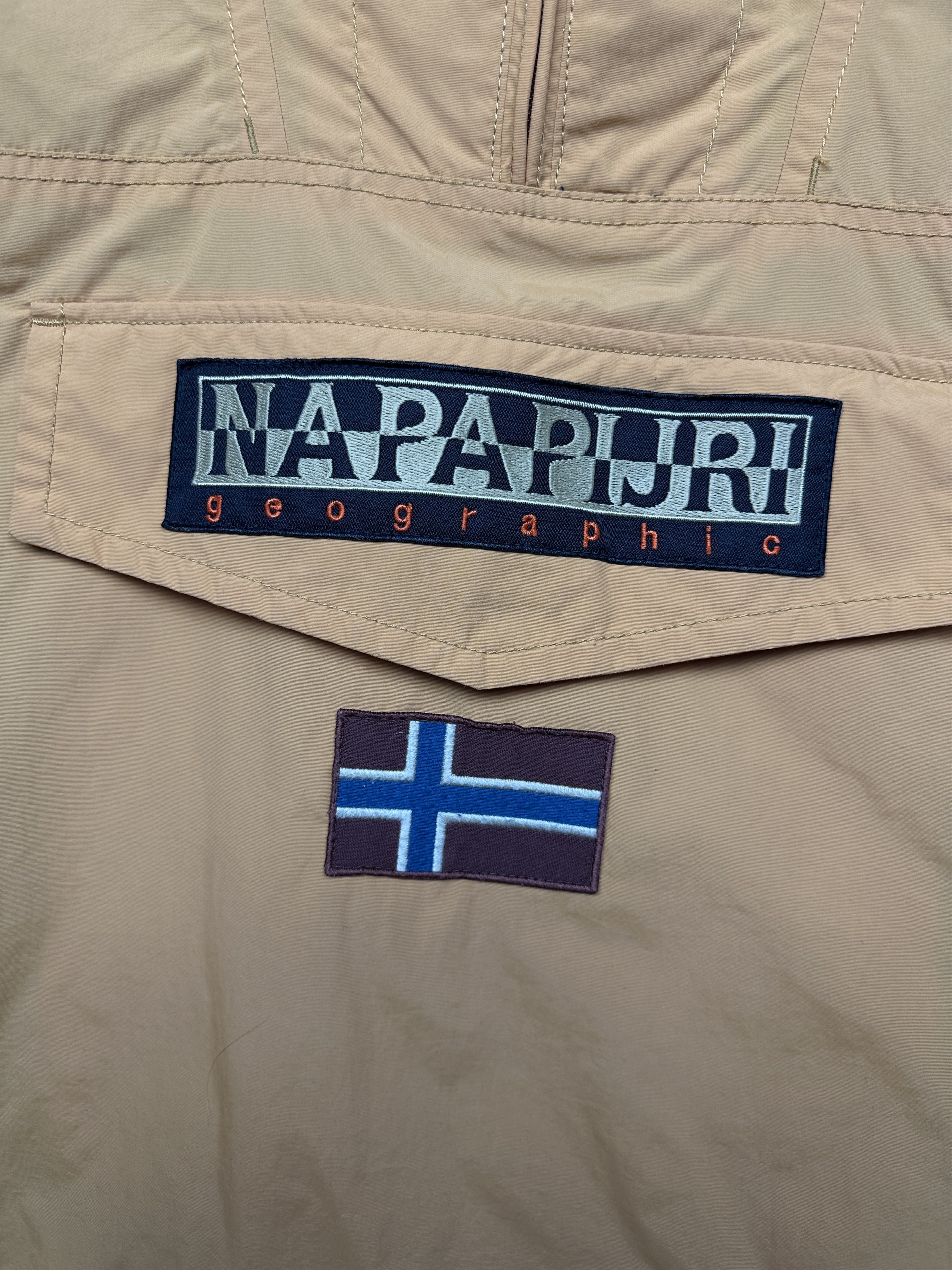 Napapijri Napapijri Rainforest Summer Mens Nylon Anorak Jacket Size US M / EU 48-50 / 2 - 3 Thumbnail