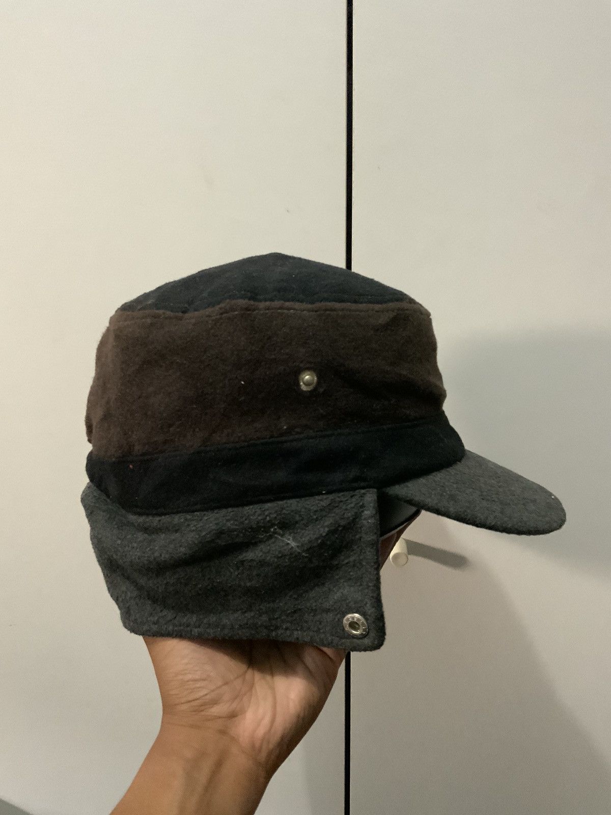 Hat Club Fair Craft Wool Patrol Cap Size ONE SIZE - 4 Thumbnail