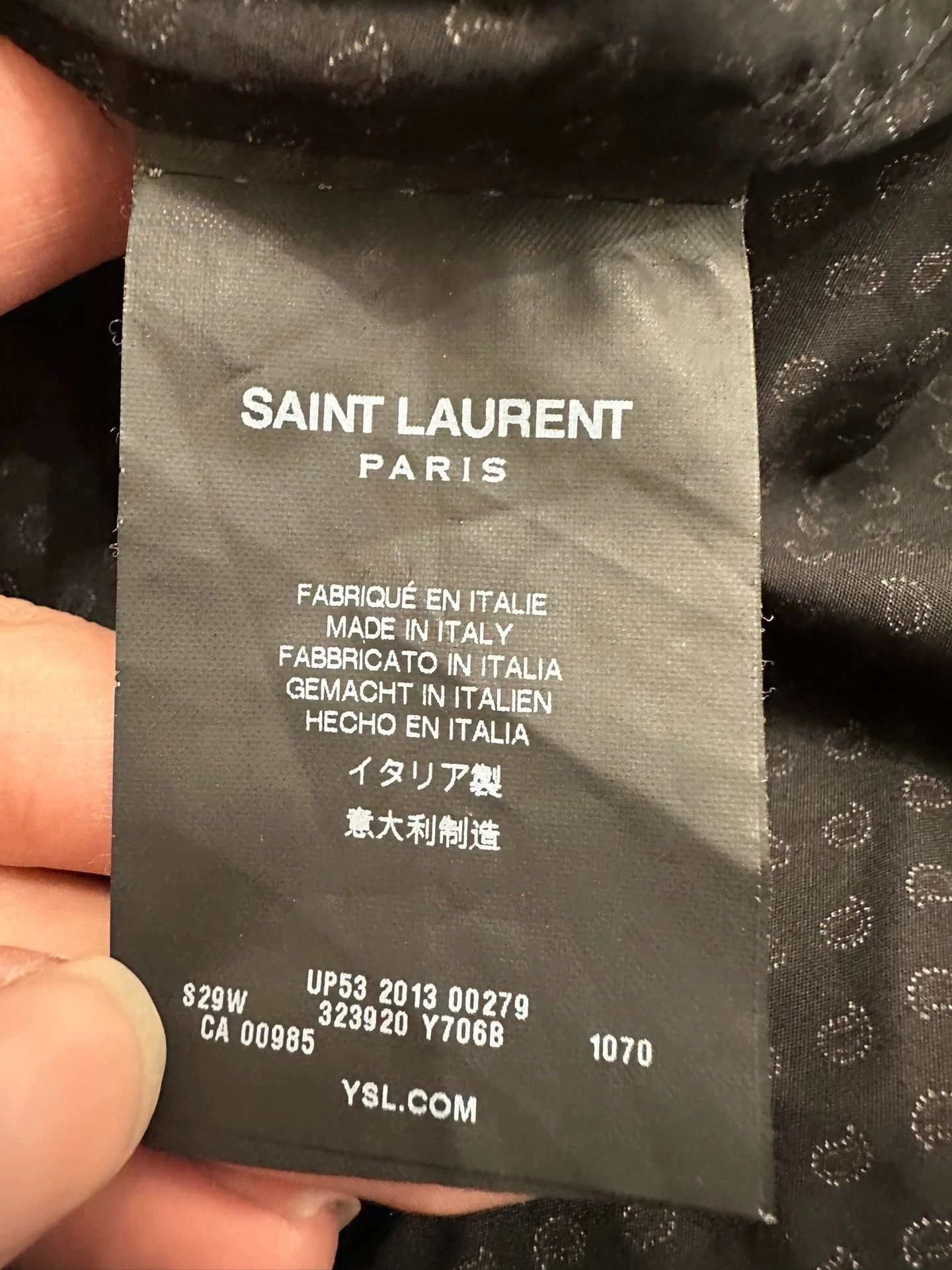 Saint Laurent Paris Saint Laurent SLP 13SS Polka Dot Shirt Size XXL / US 16-18 / IT 52-54 - 5 Thumbnail