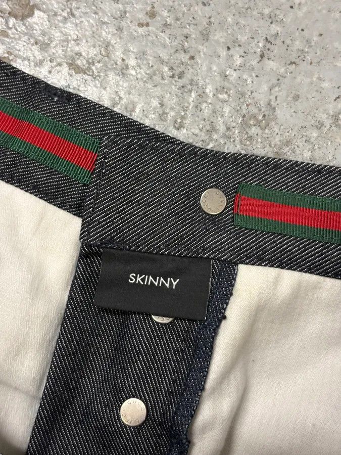 Gucci AW2009 Gucci Grey Denim Signature Jeans by Frida Giannini Size US 32 / EU 48 - 11 Thumbnail