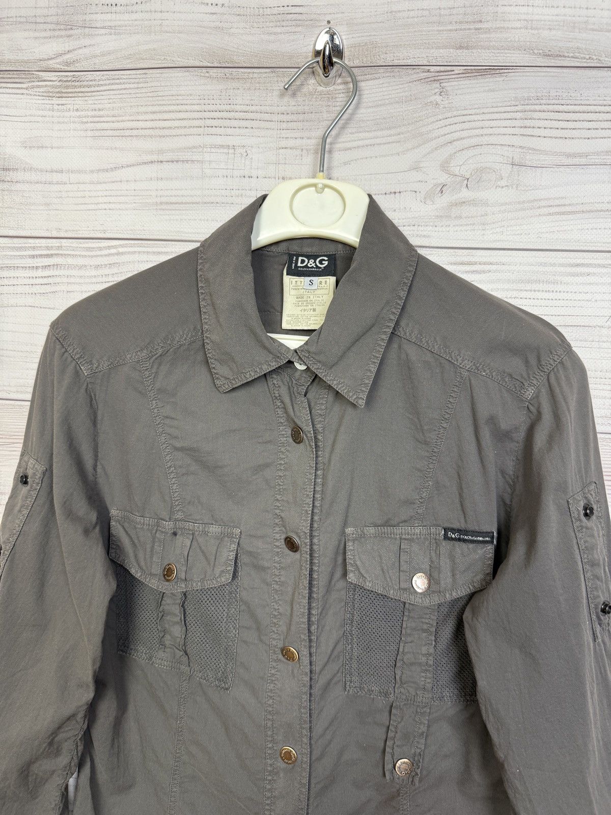 Dolce & Gabbana Y2K Dolce Gabbana LOGO Shirt Size S / US 4 / IT 40 - 3 Thumbnail
