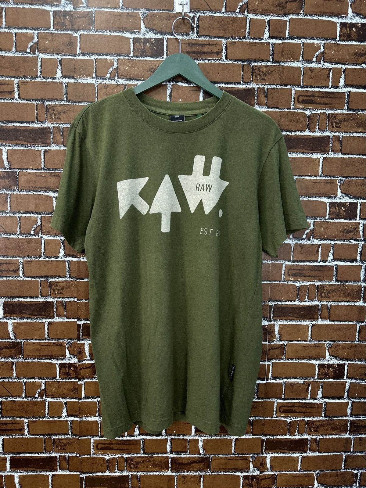 G-Star G-Star Raw Tshirt A939 Size US M / EU 48-50 / 2 - 2 Thumbnail