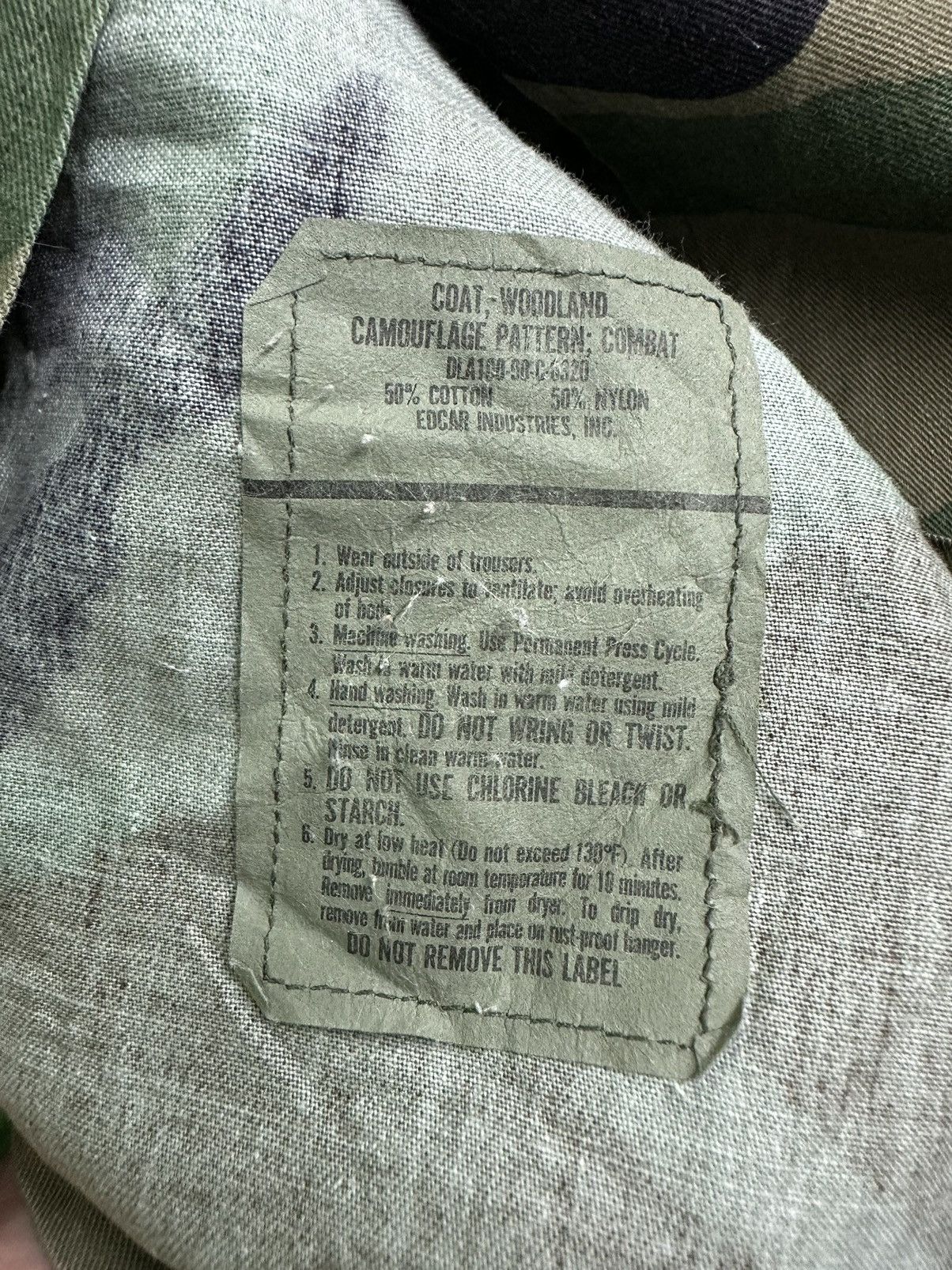 Toyo Enterprises Vintage US ARMY This Well Ocfend Camo Jacket Size US M / EU 48-50 / 2 - 9 Thumbnail