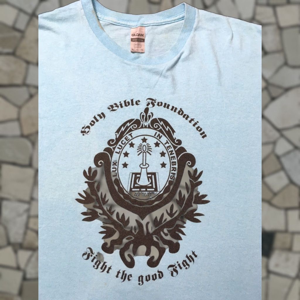 Gildan JESUS SAVES CROSS LOGO T SHIRT CHRISTIAN T SHIRT JESUS T SHIRT BLUE Gildan XL UNISEX Cotton Graphic Tee Short Sleeve Crew Neck Size US XL / EU 56 / 4 - 1 Thumbnail
